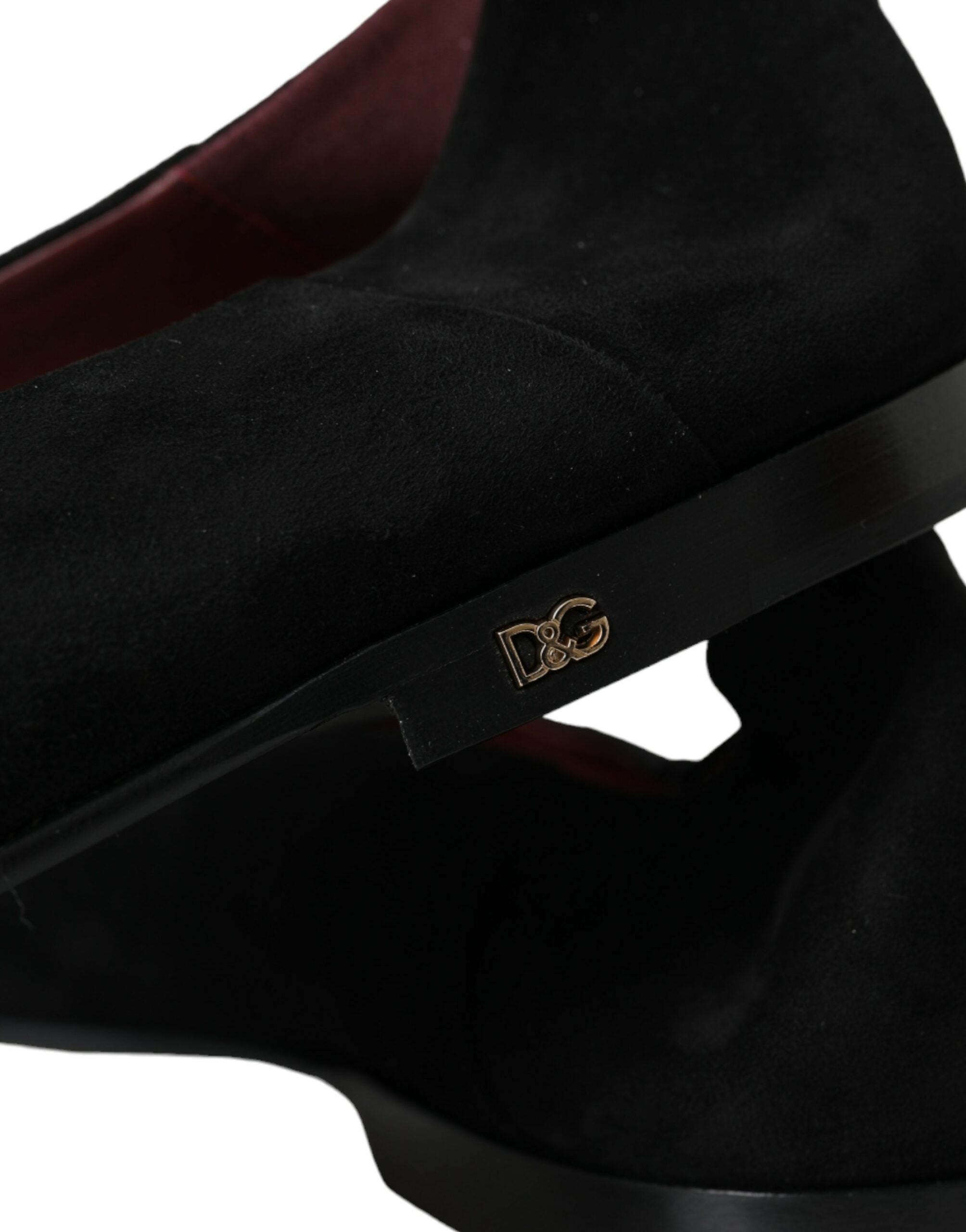 Zwarte suède loafers, formele instappers