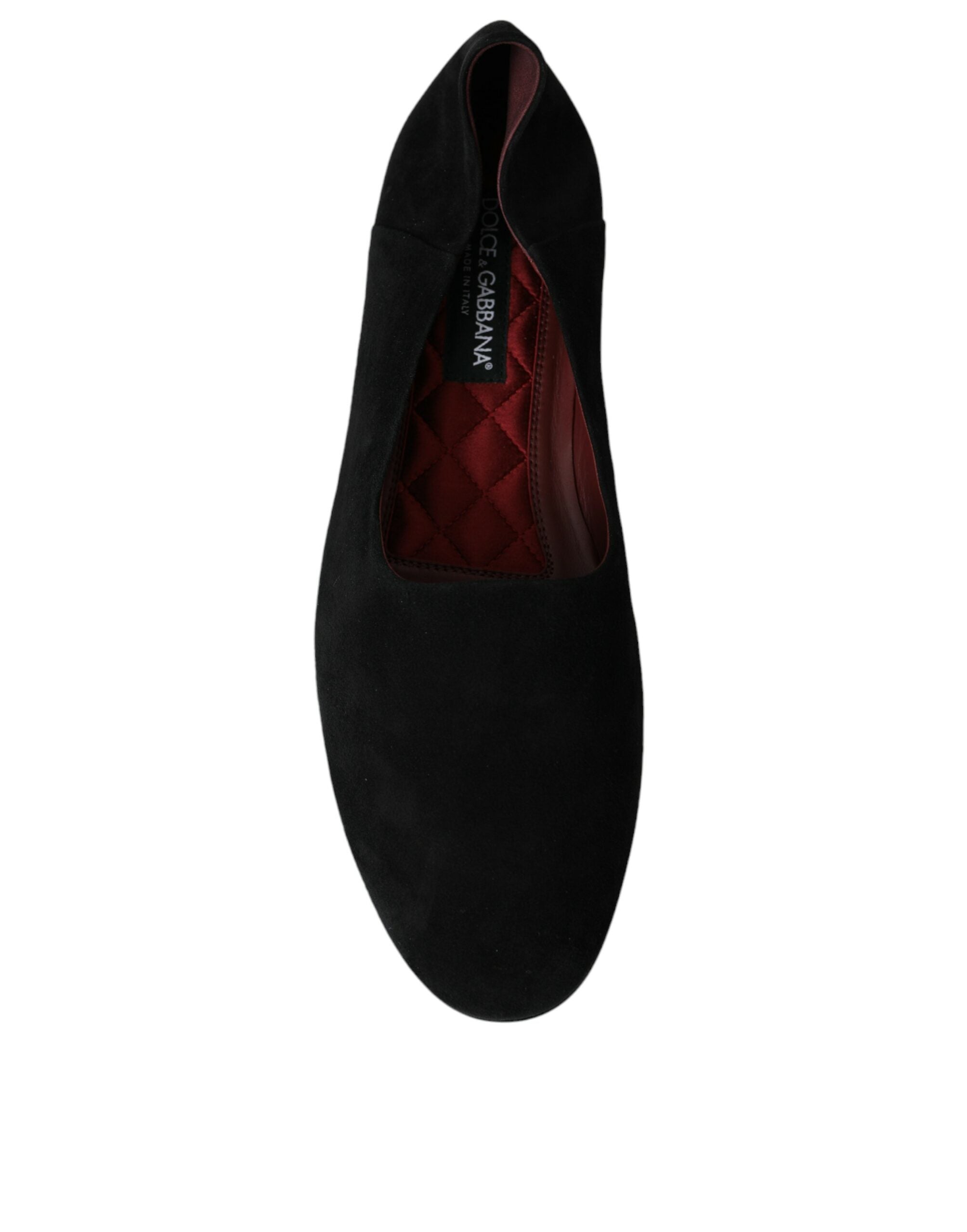 Zwarte suède loafers, formele instappers