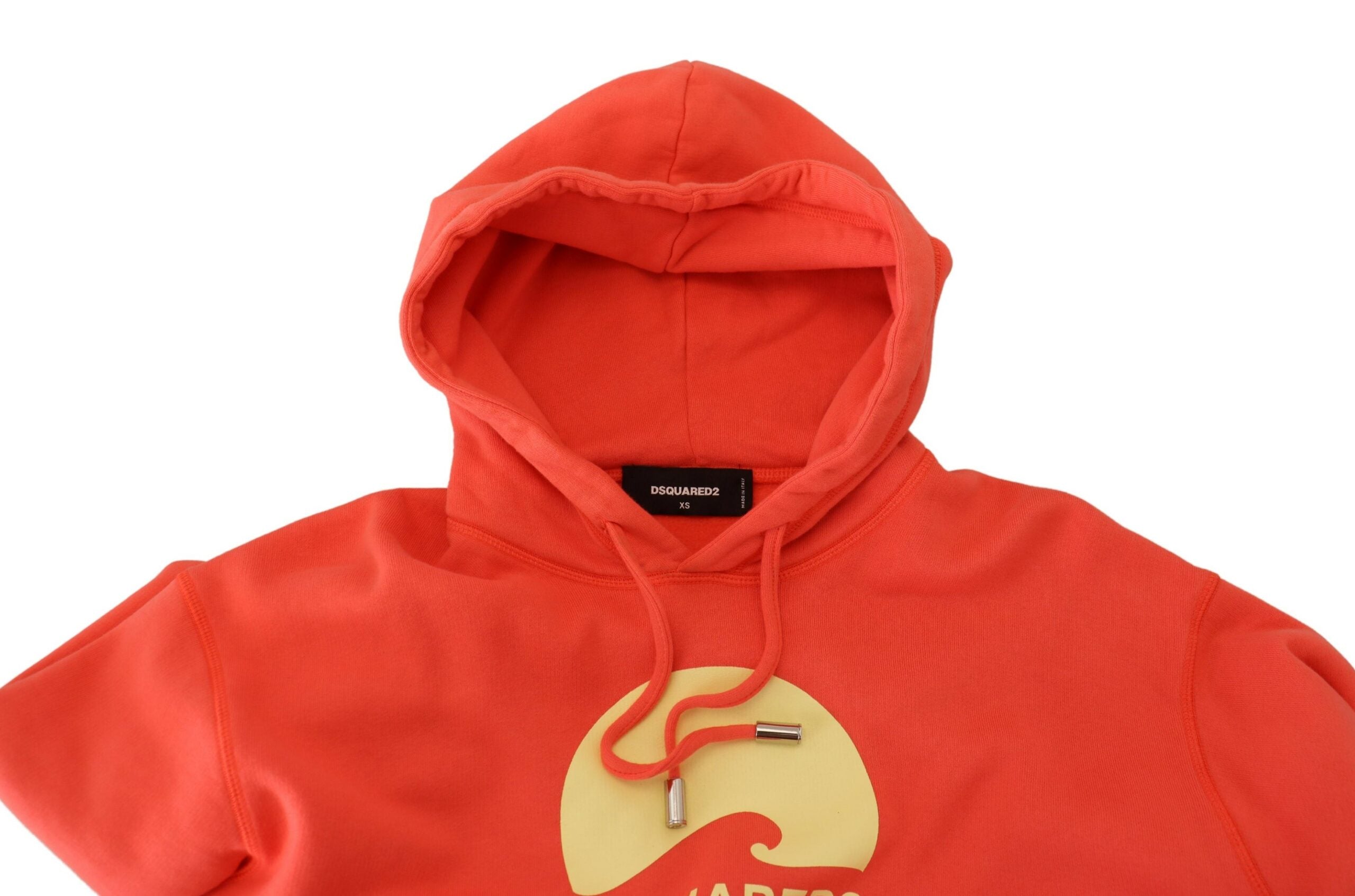 Roze logoprint katoenen hoodie sweatshirt trui
