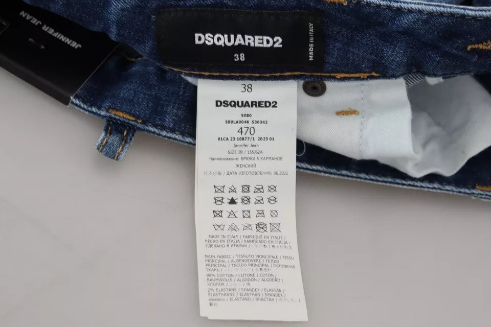 Blue Icon lage taille skinny Jennifer denim jeans