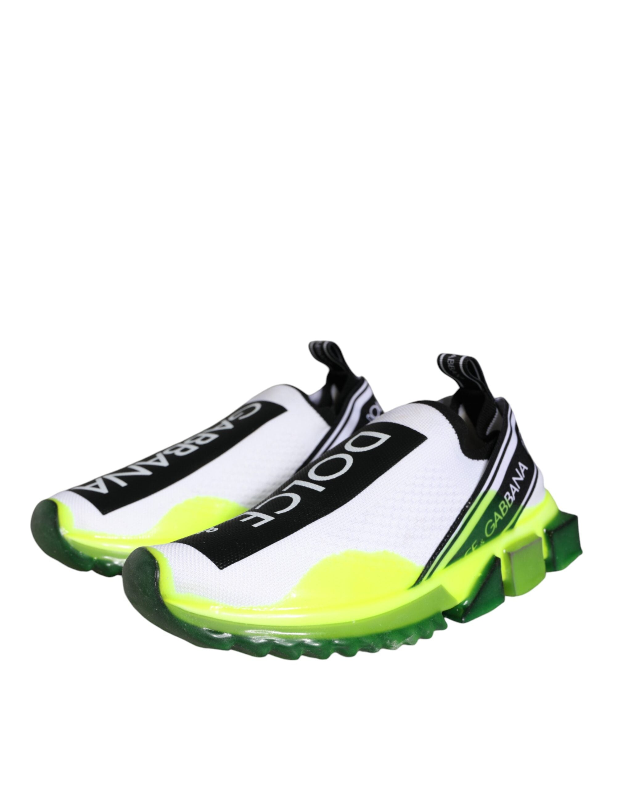 Witte gele instappers Sorrento sneakers