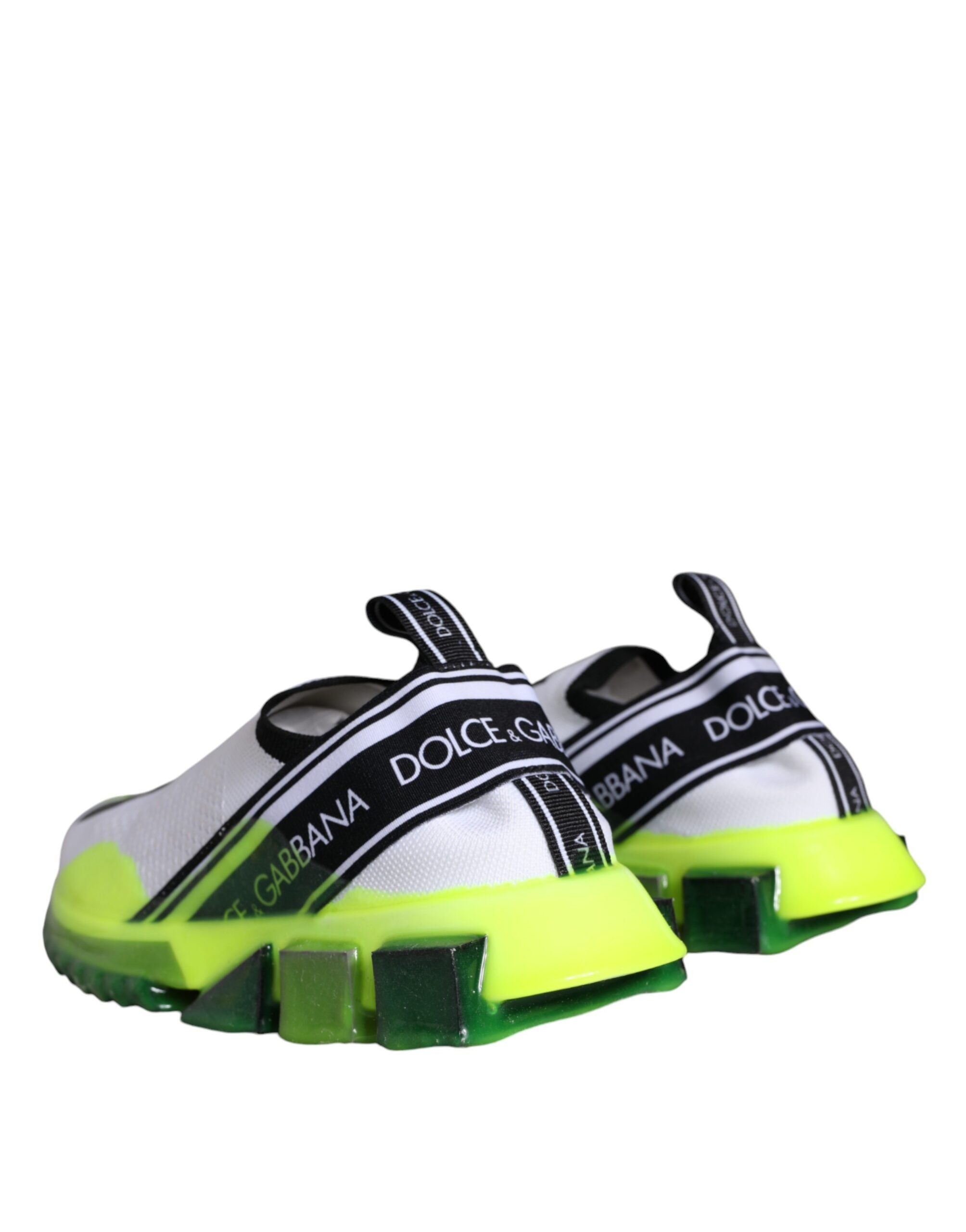 Witte gele instappers Sorrento sneakers