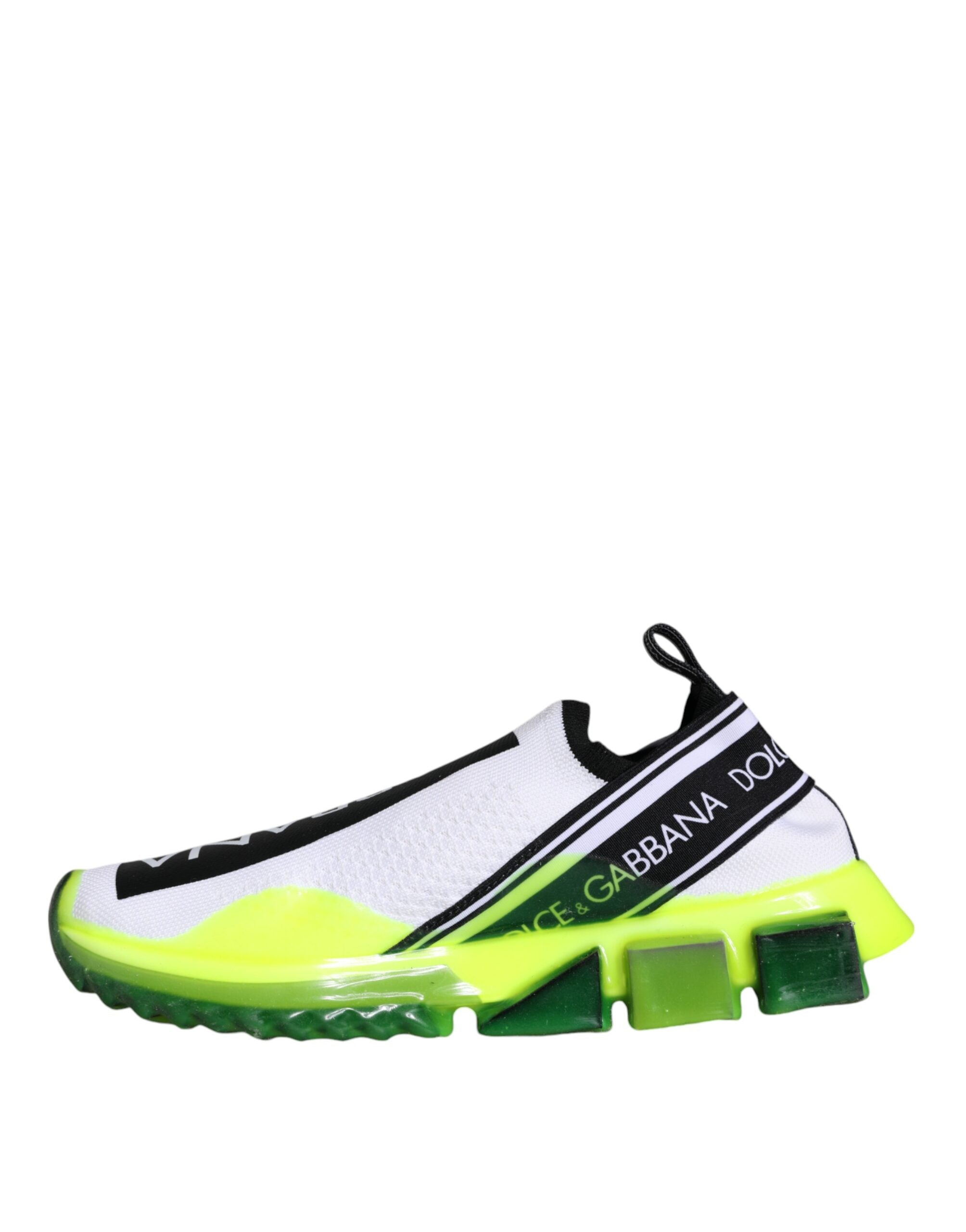 Witte gele instappers Sorrento sneakers