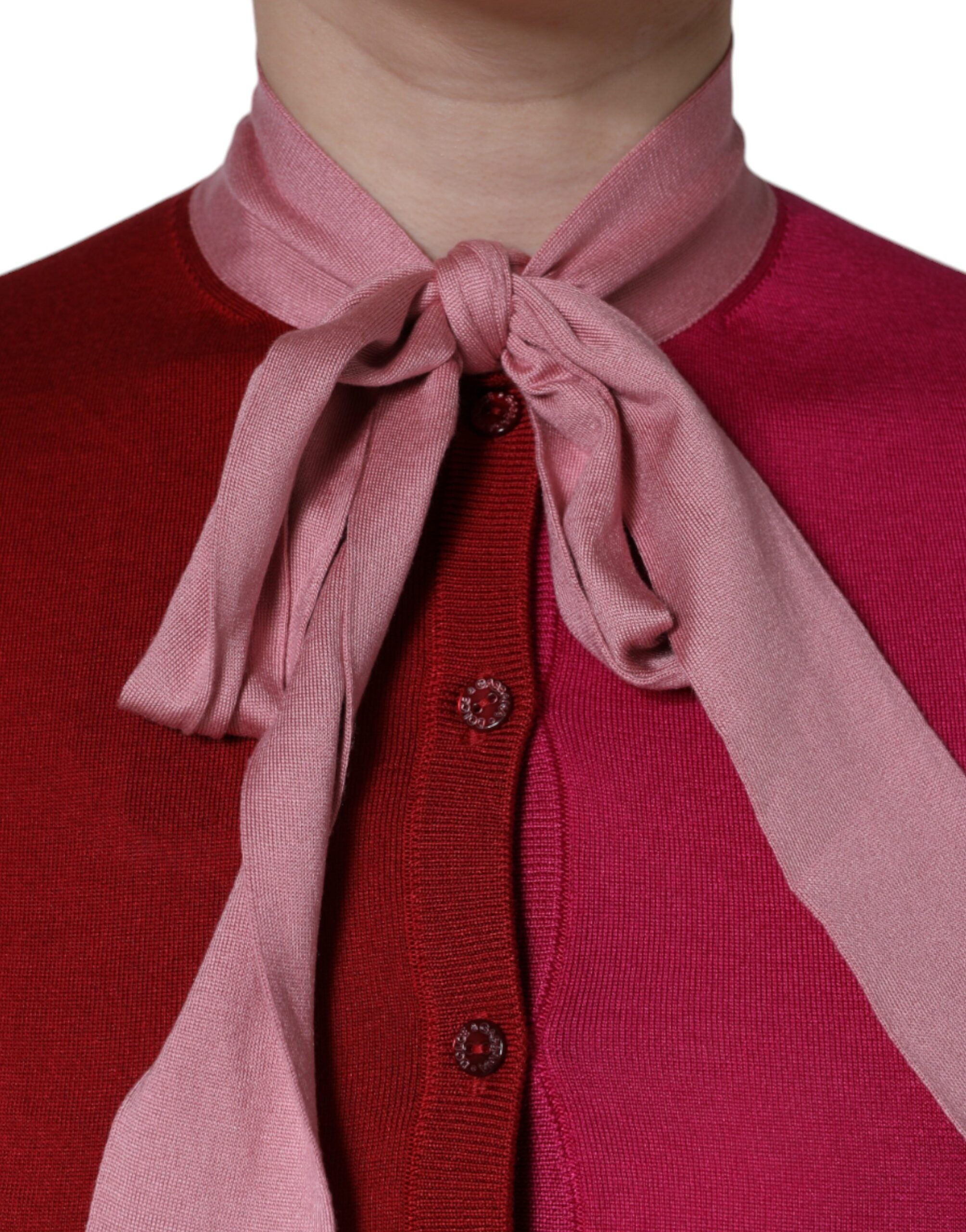 Roze korte mouwen trui Ascot kraag top