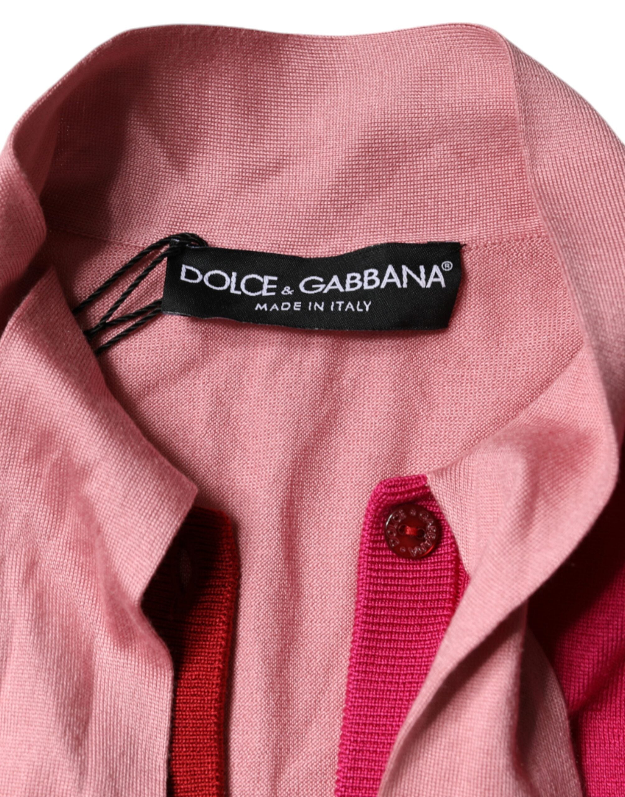 Roze korte mouwen trui Ascot kraag top