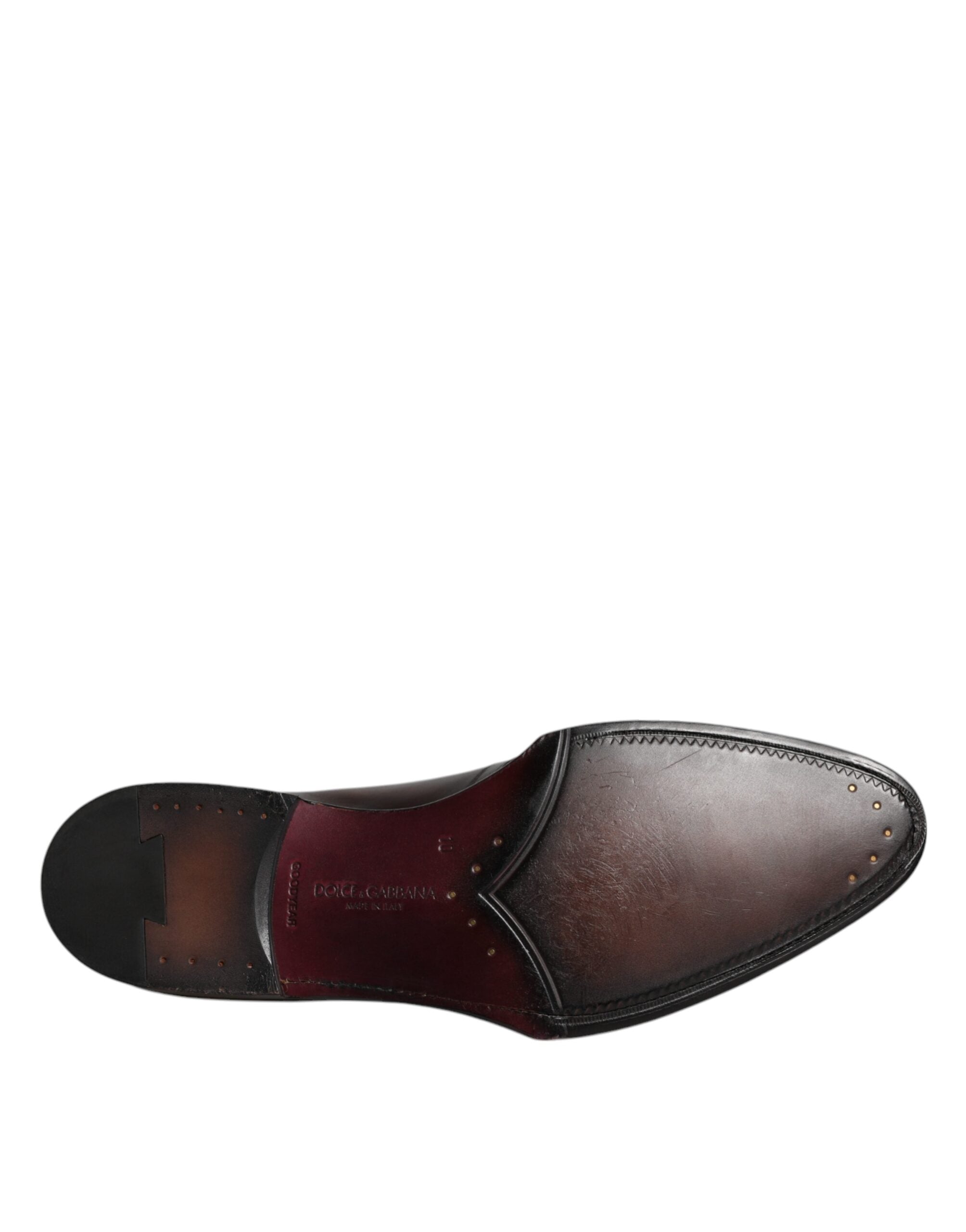 Zwarte leren veterschoenen voor heren