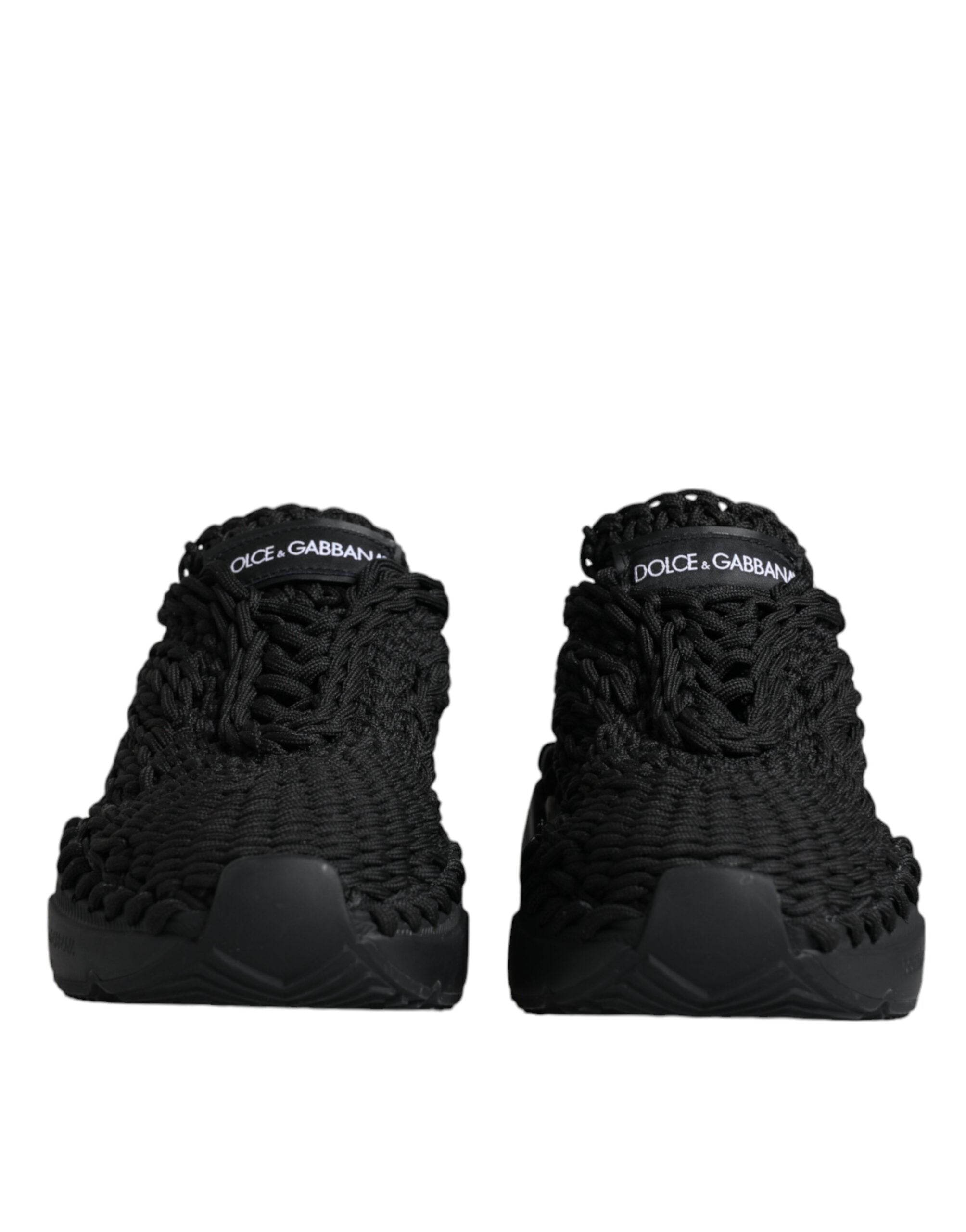 Zwarte gebreide Daymaster sneakers