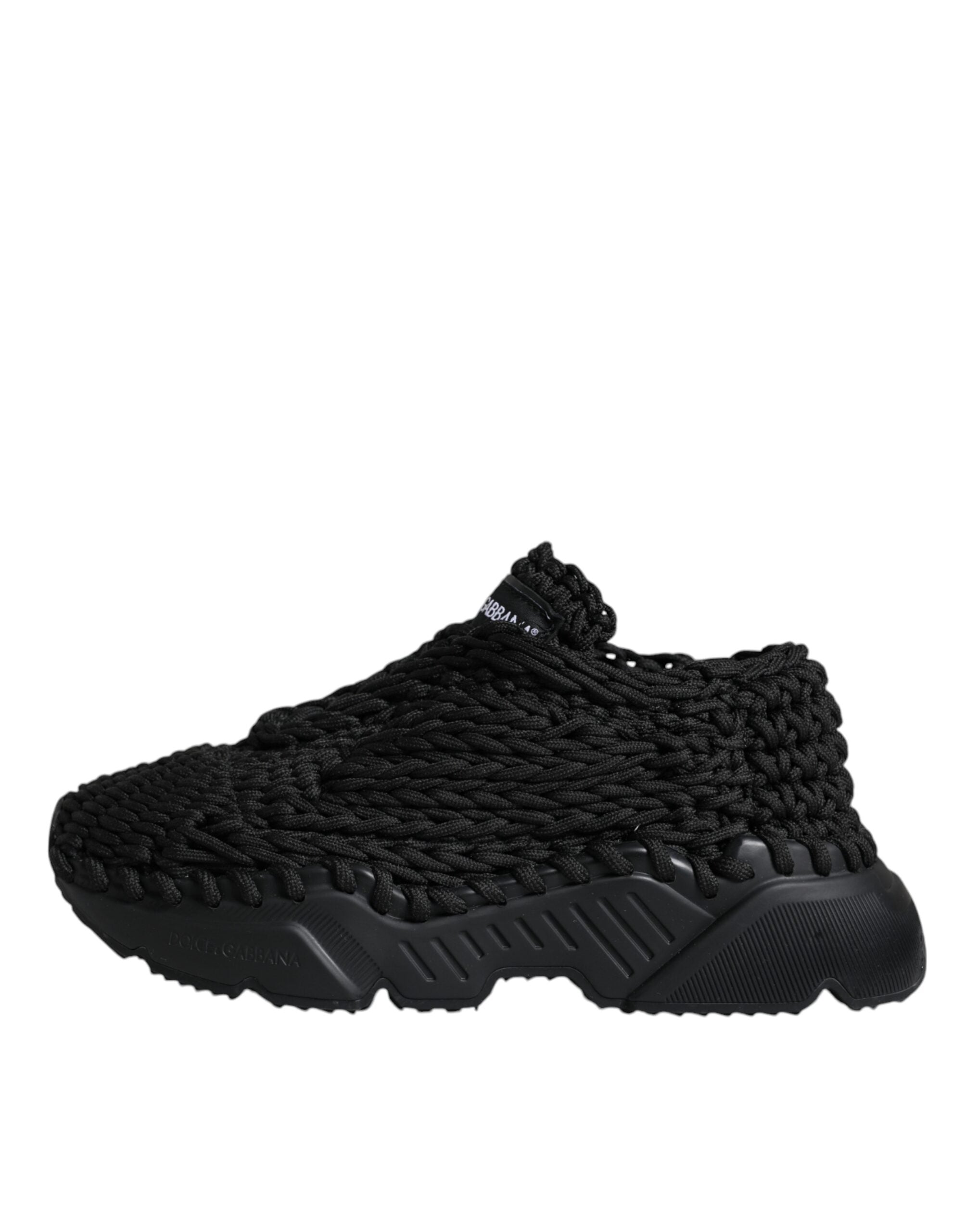 Zwarte gebreide Daymaster sneakers