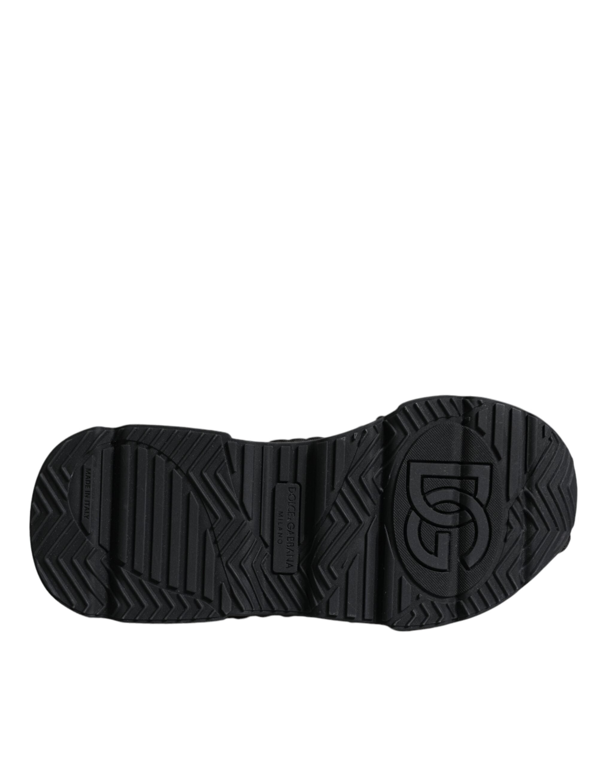 Zwarte gebreide Daymaster sneakers