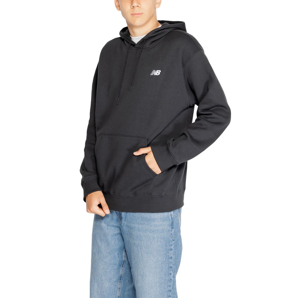 Black Cotton Hoodie