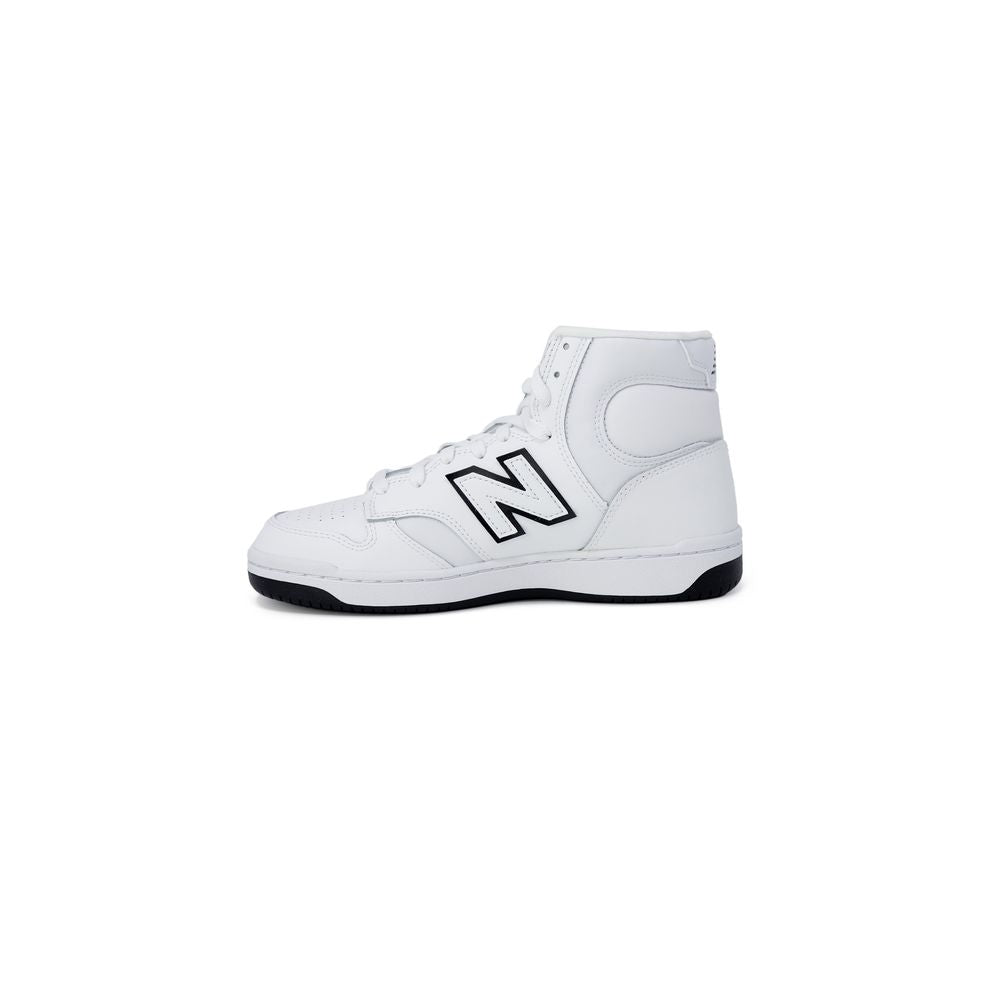 Zwarte leren sneaker