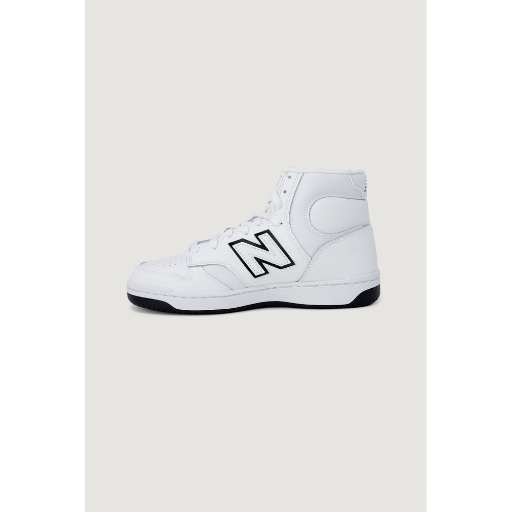Zwarte leren sneaker