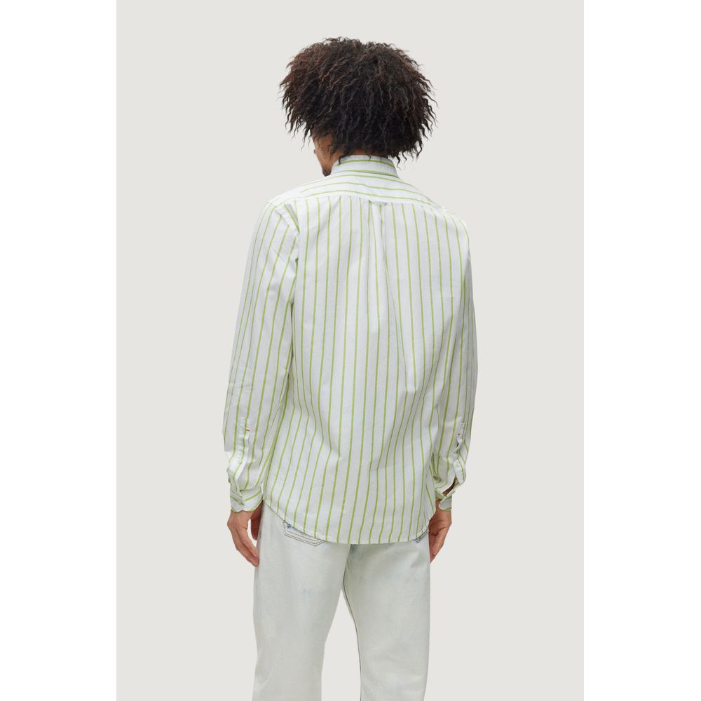 Groen katoenen shirt