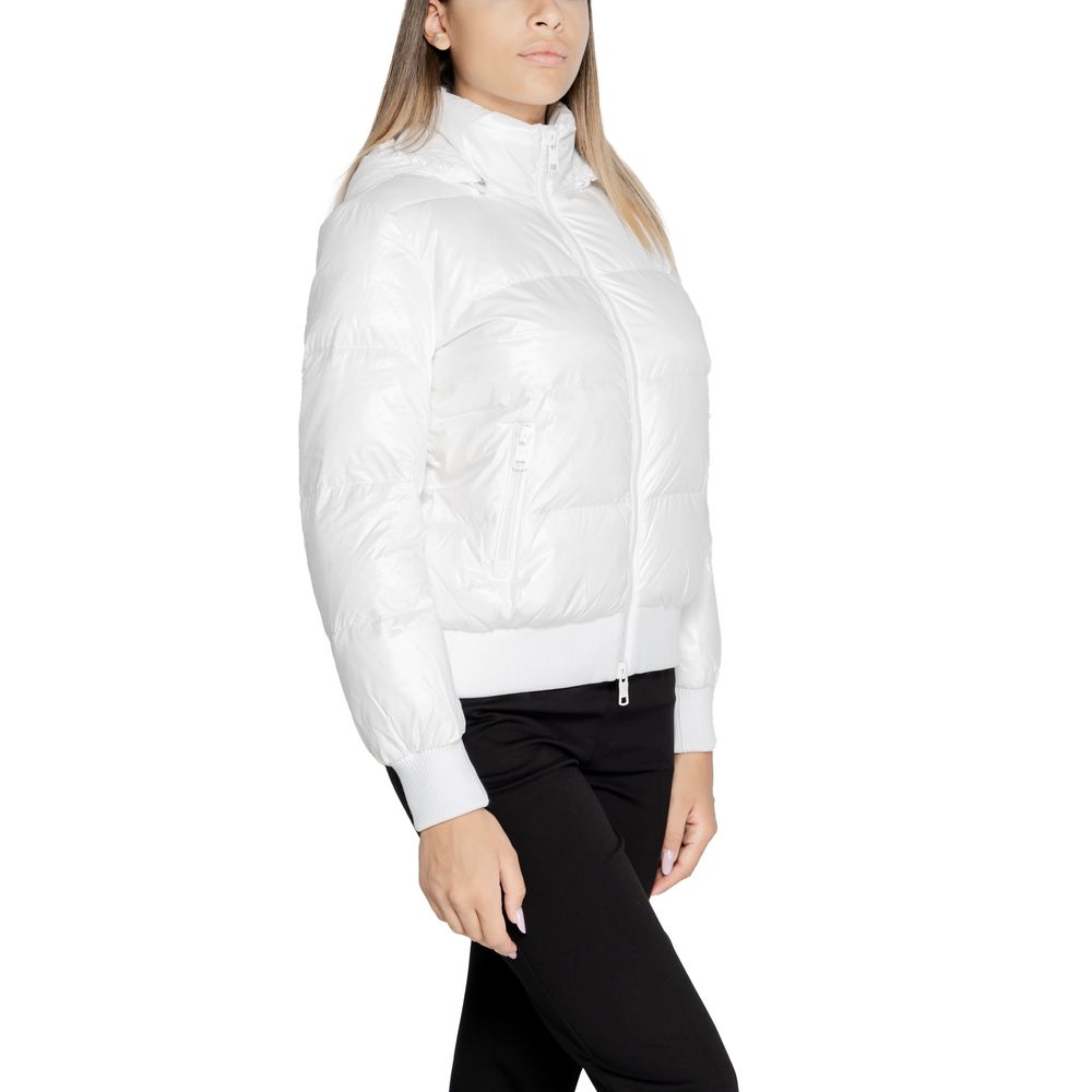 Witte polyamide jassen en jassen