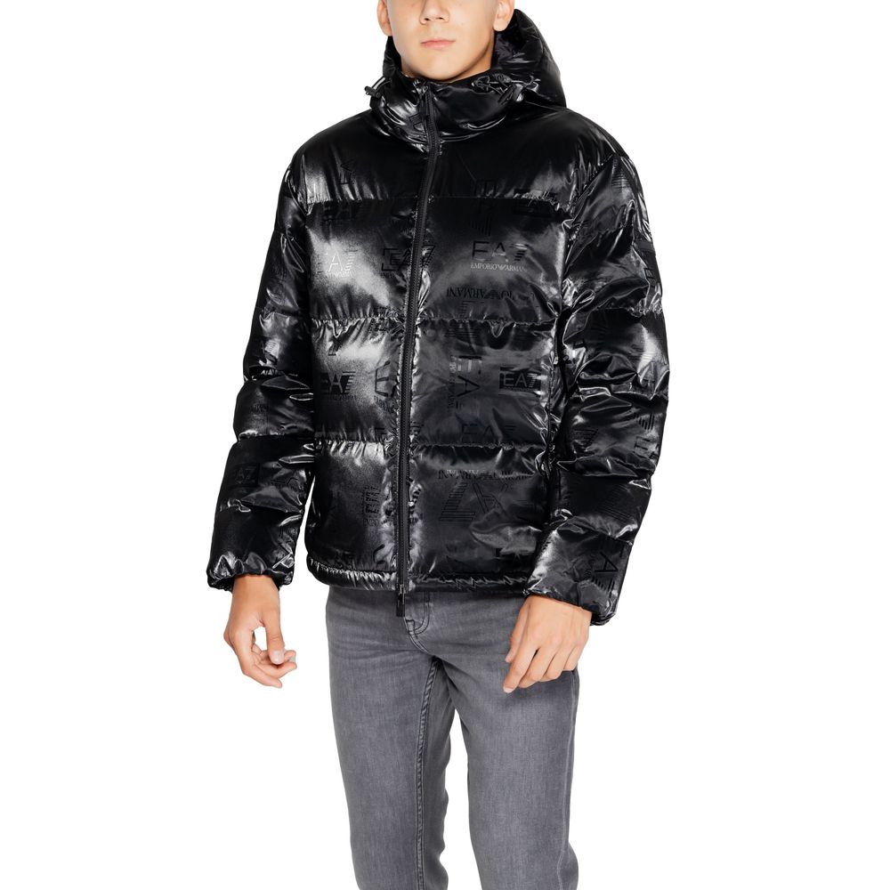 Zwarte polyester jassen en jassen