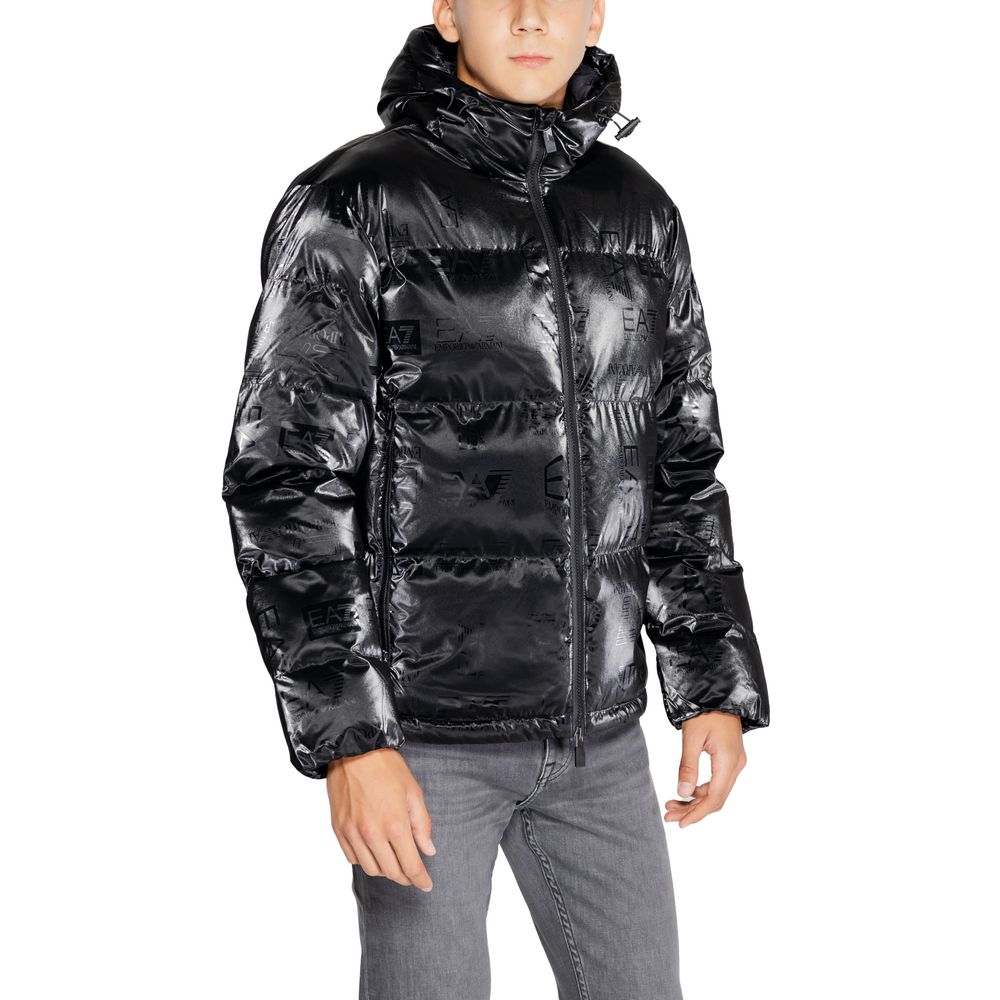 Zwarte polyester jassen en jassen