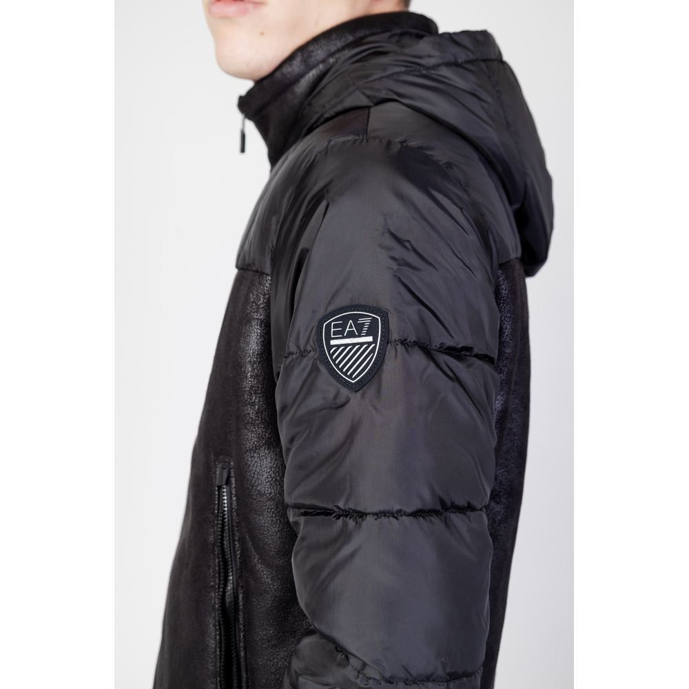 Zwarte polyester jassen en jassen