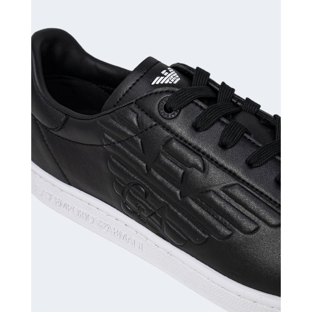 Zwart-witte polyethyleen sneaker