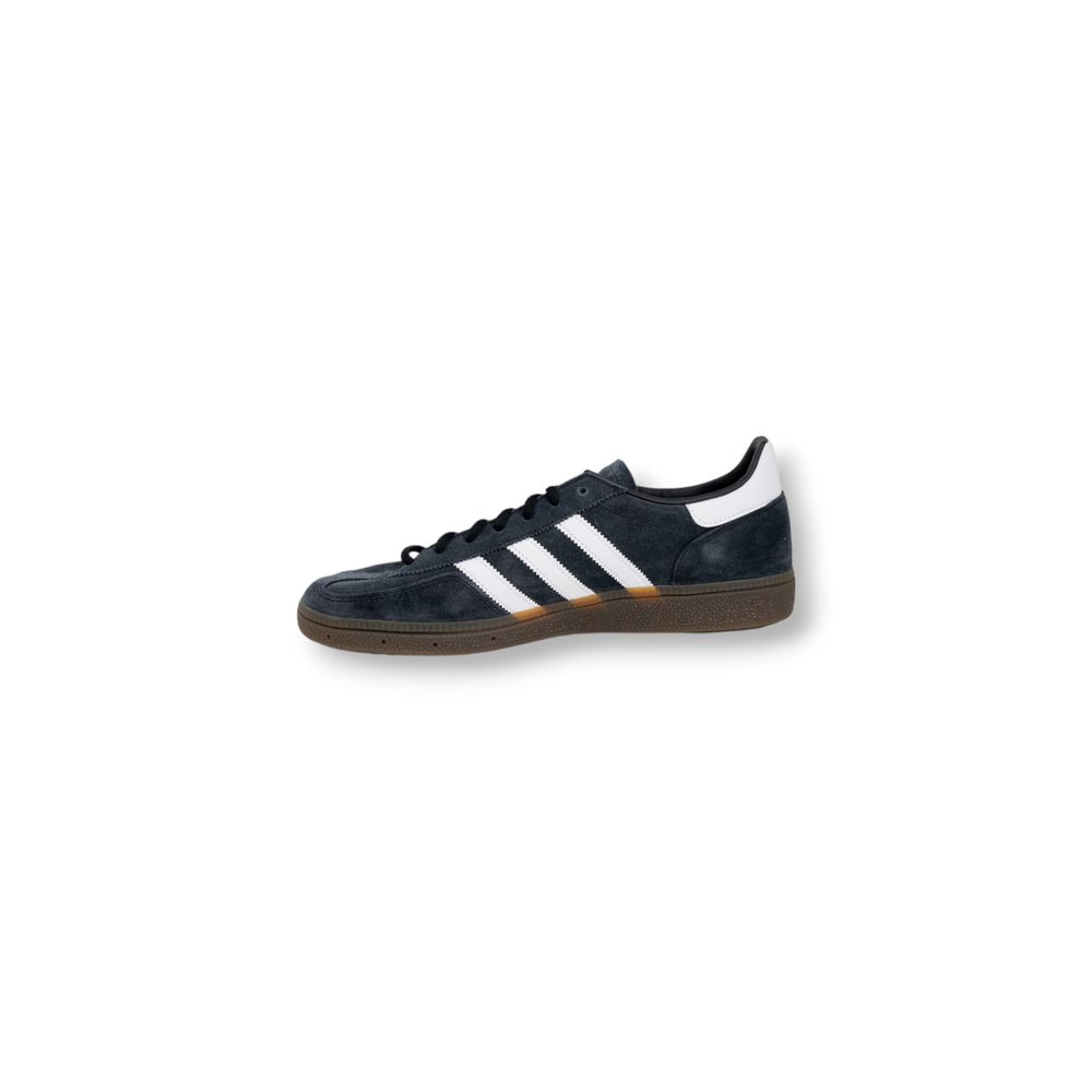 Zwarte suède leren sneaker