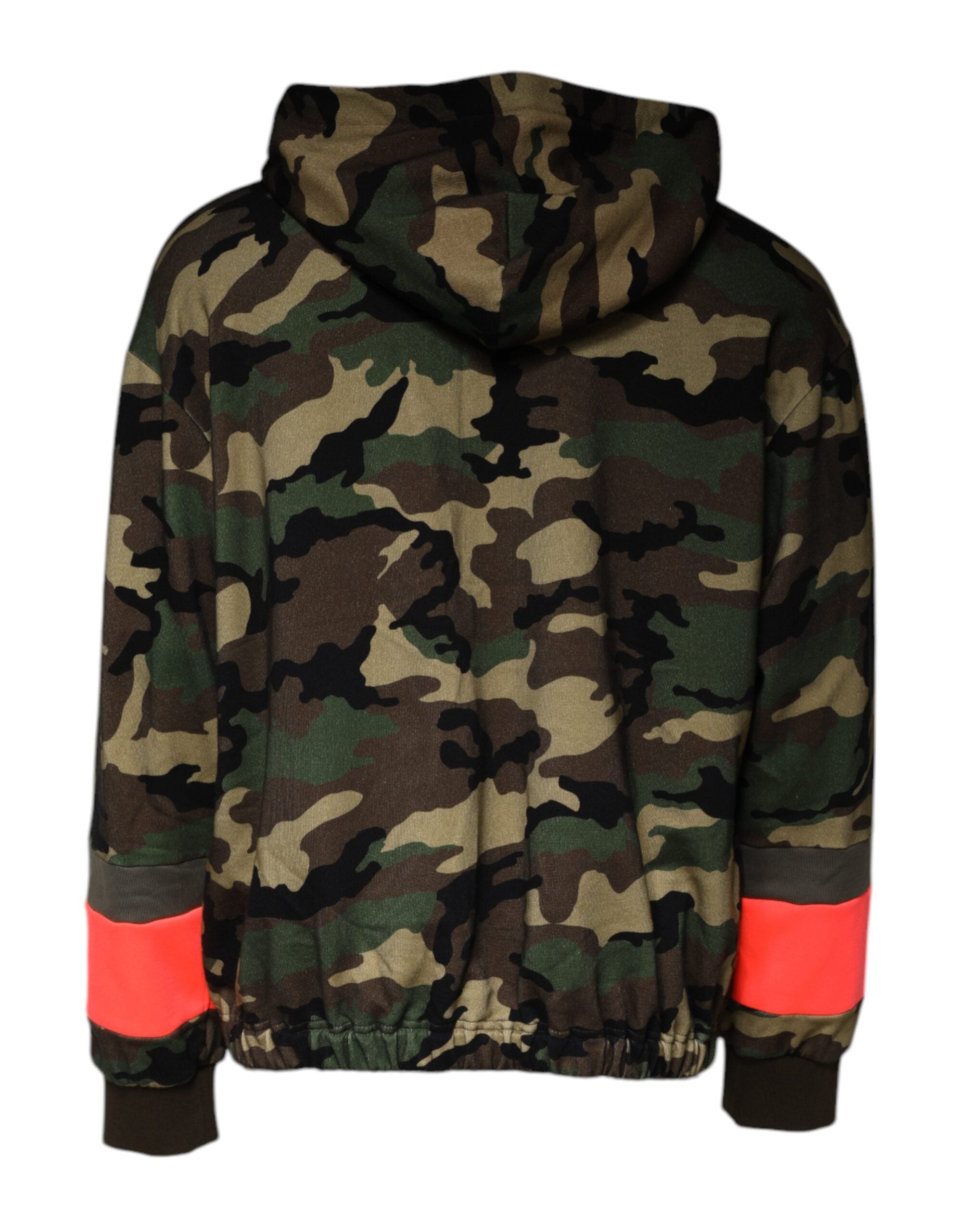 Multicolor Camouflage Hooded Heren Sweatshirt Trui