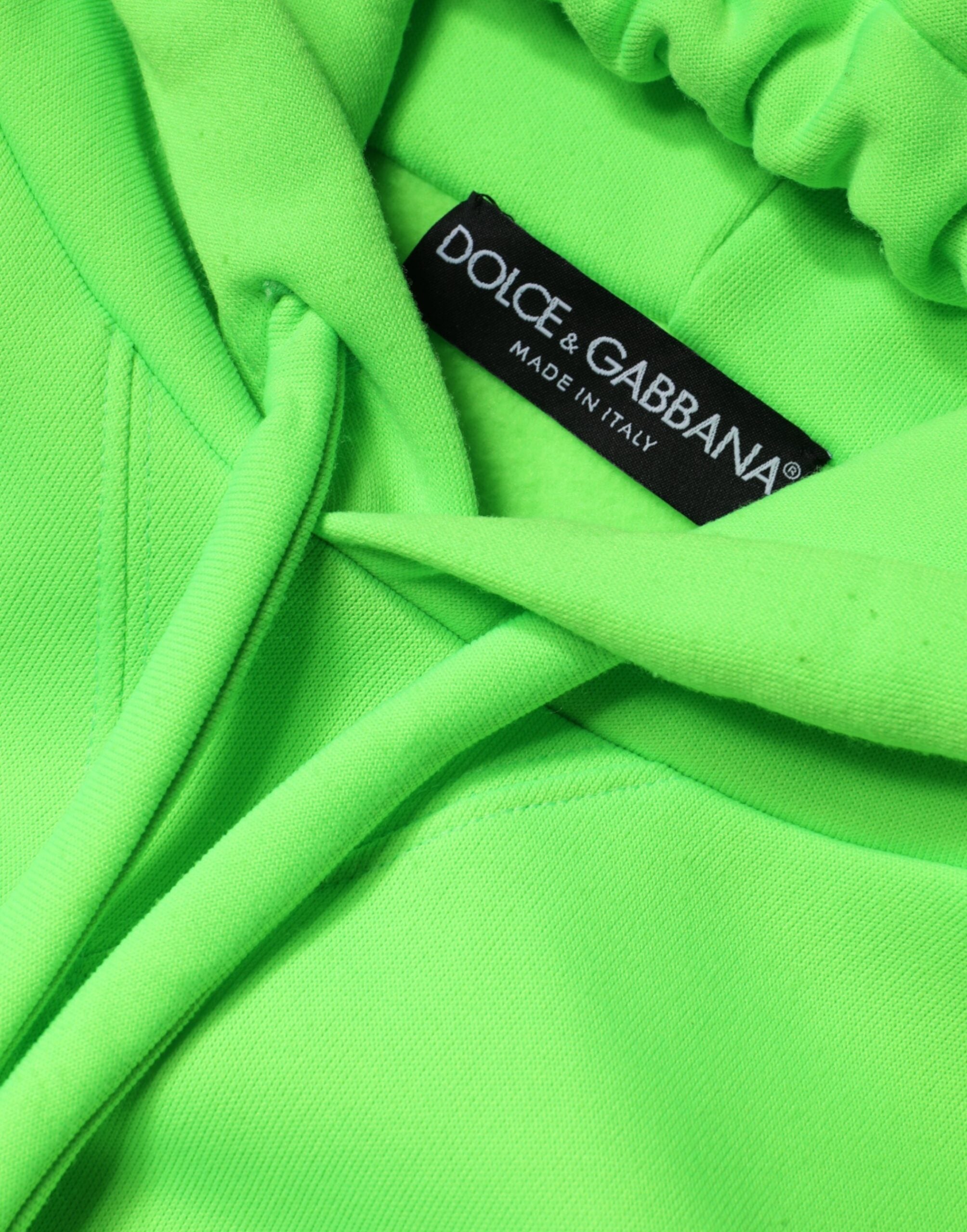 Groene Logo Hooded Pullover Heren Sweatshirt Trui