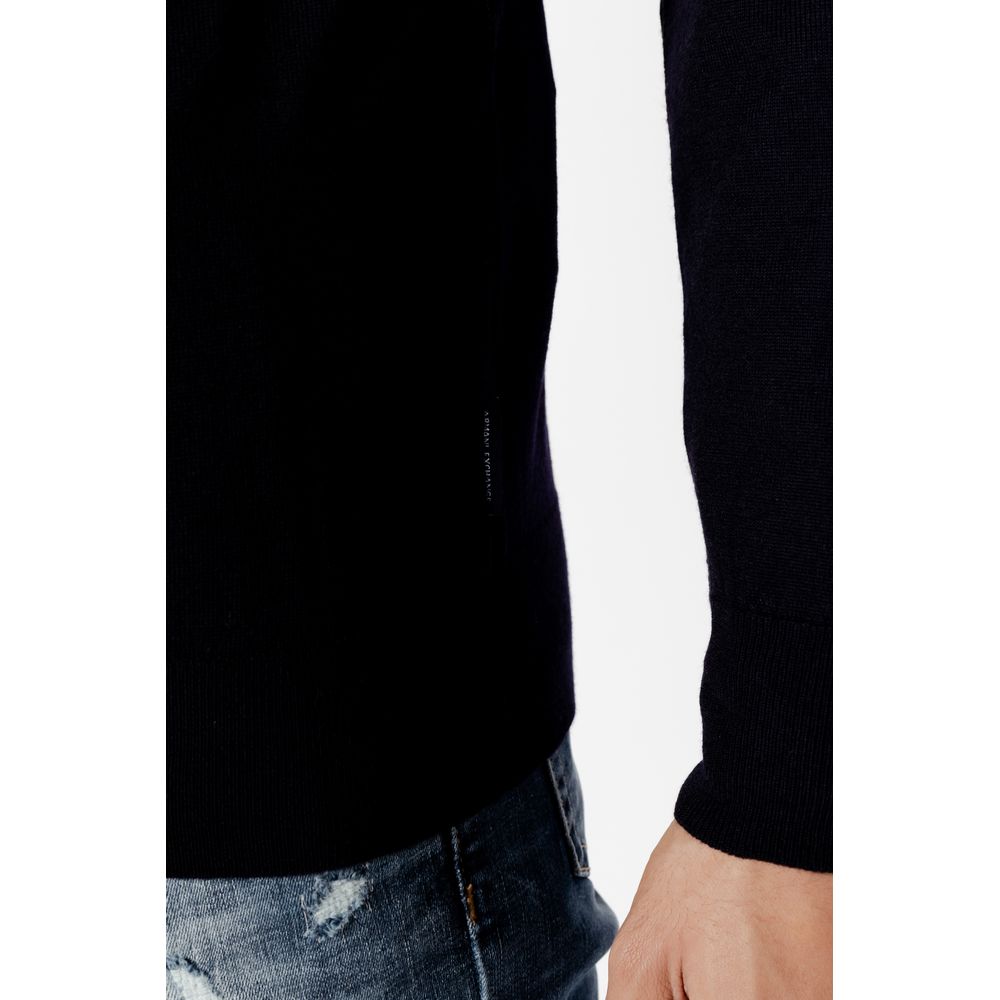 Blauwe wollen sportkleding