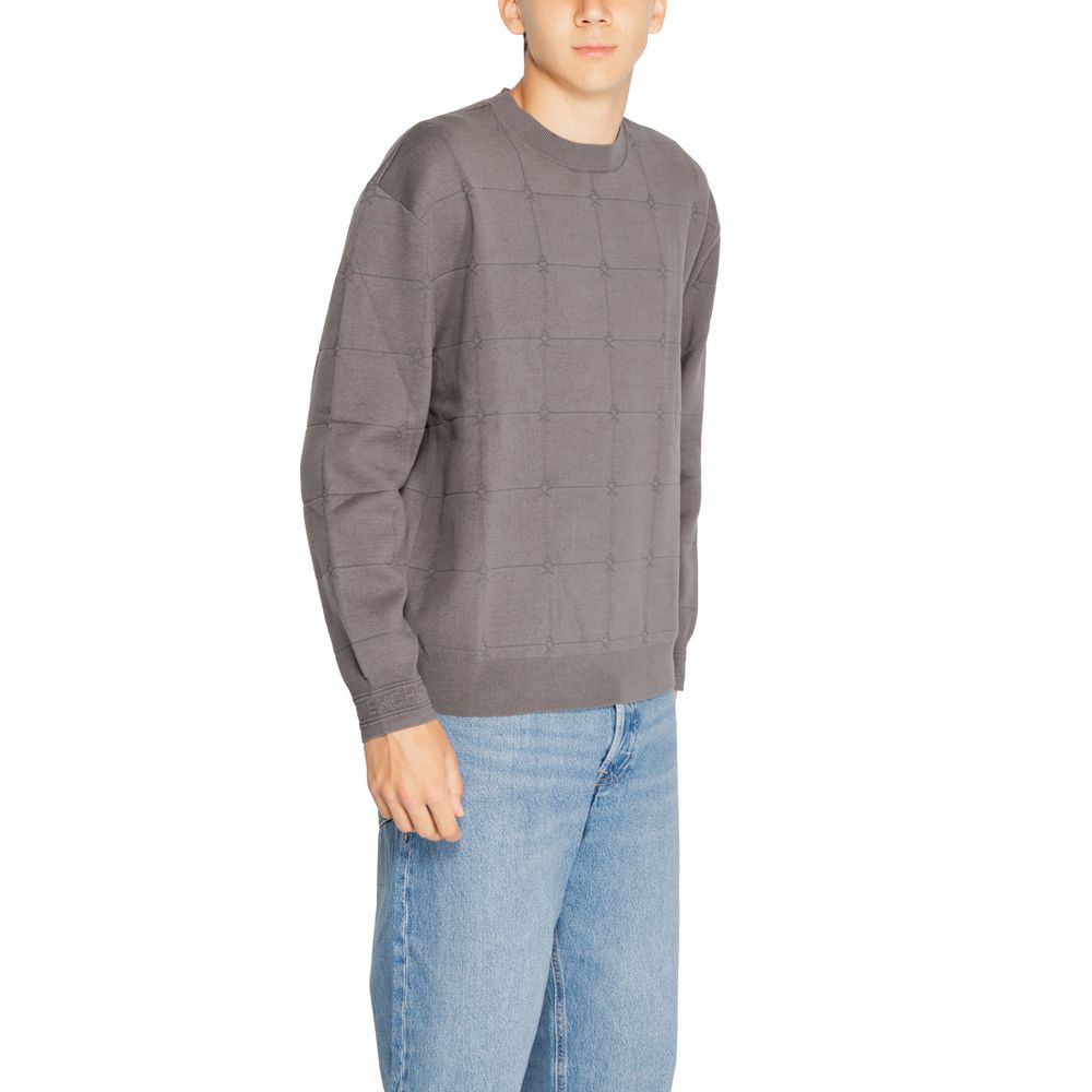 Grijze katoenen sportkleding