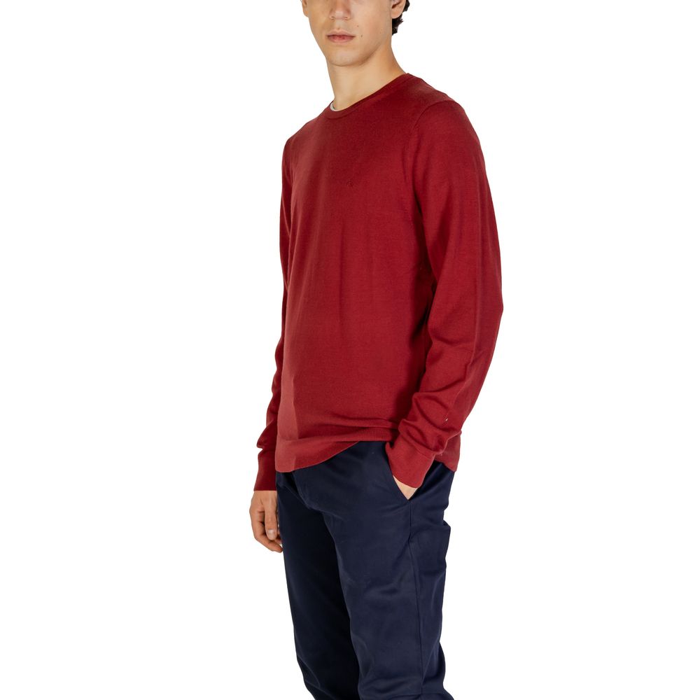 Bordeaux gerecyclede wollen sportkleding
