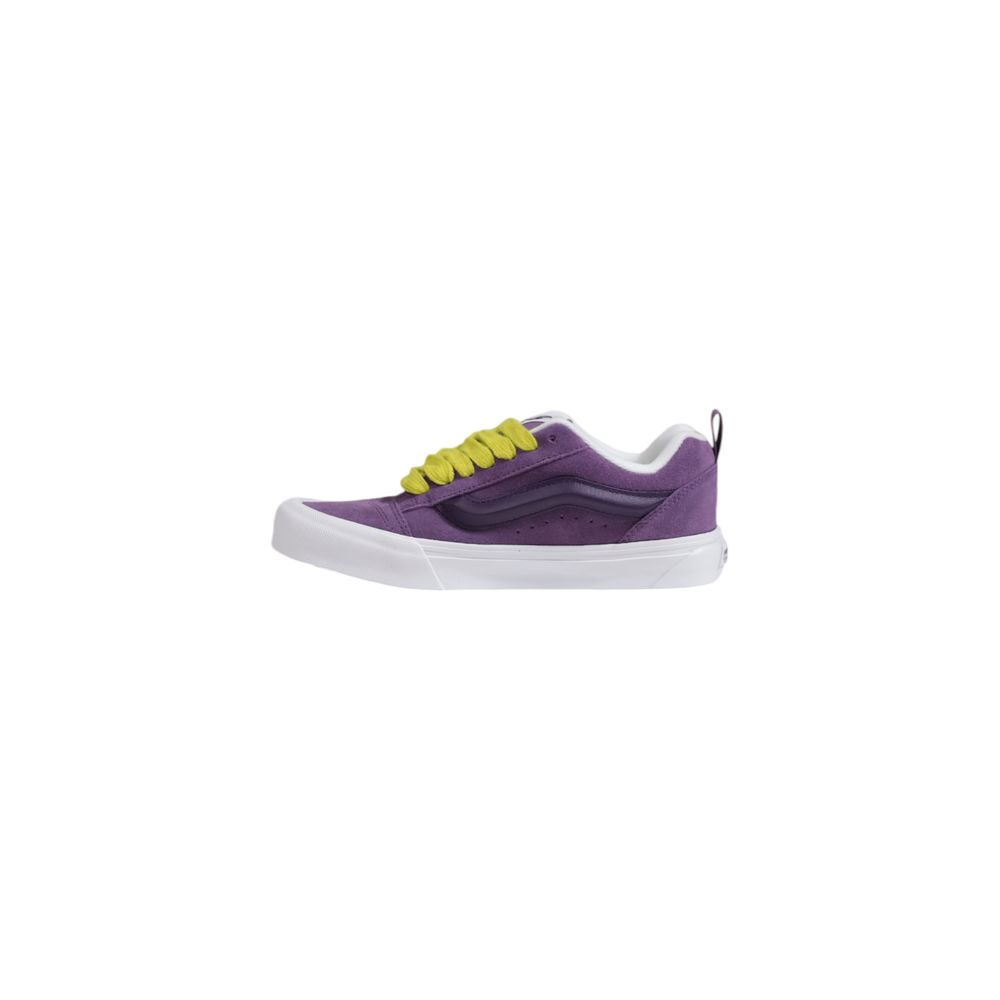 Paarse suède leren sneaker
