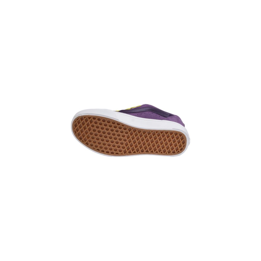 Paarse suède leren sneaker