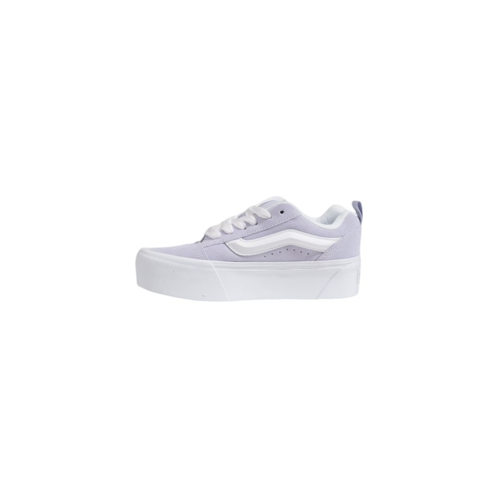 Paarse suède leren sneaker