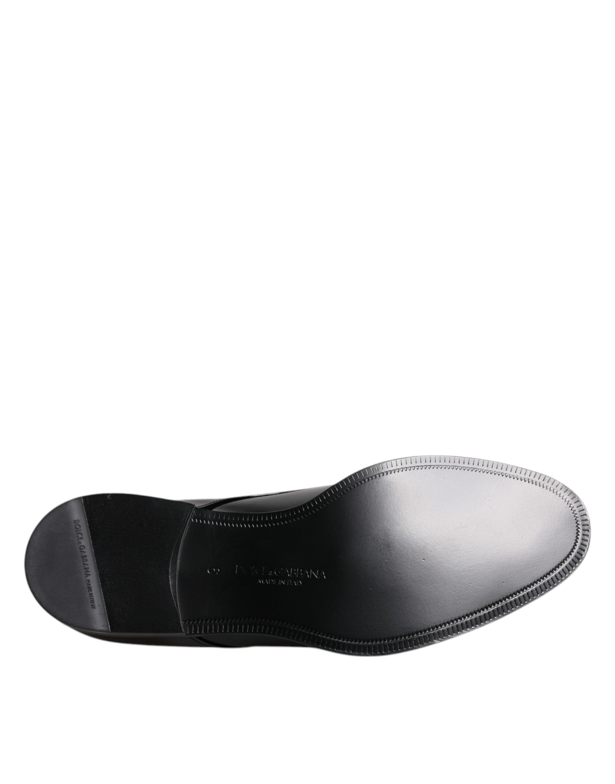Zwarte lakleren derby formele schoenen