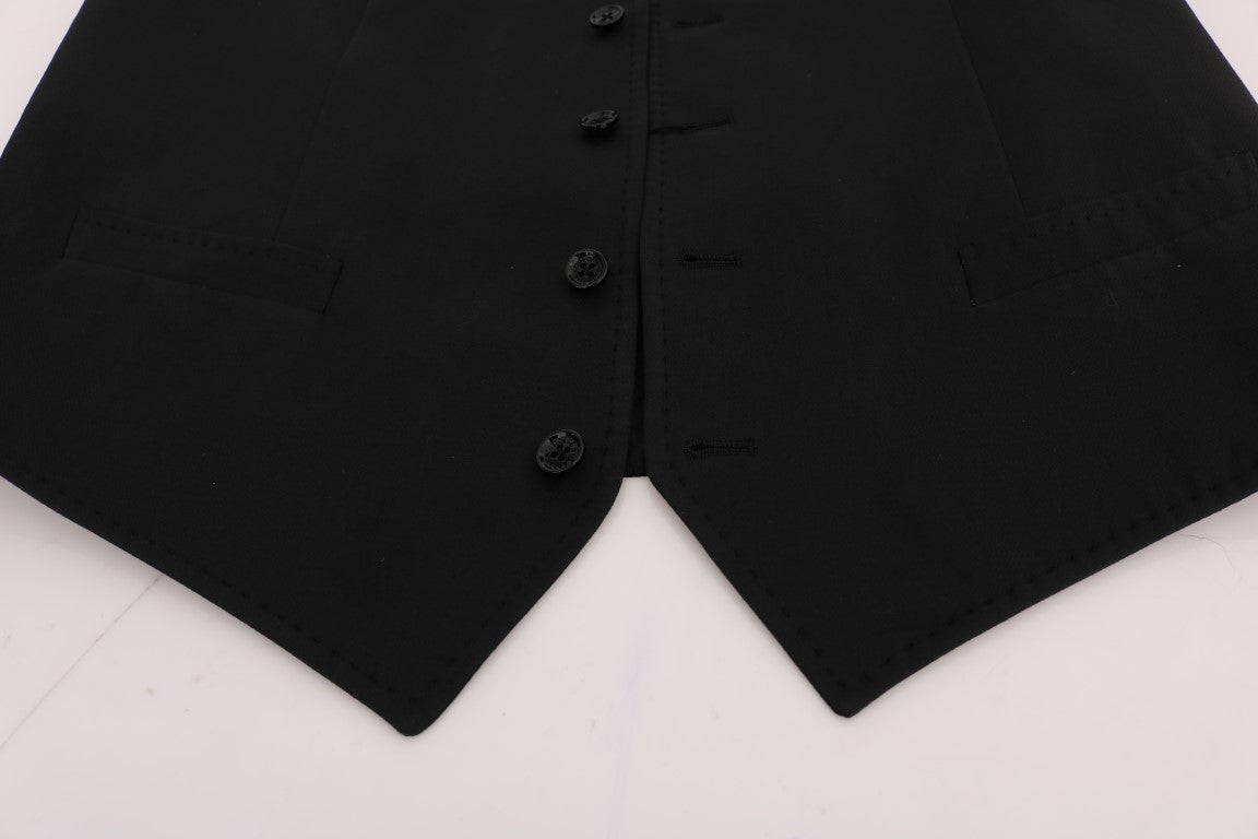 Zwart STAFF katoenen vest