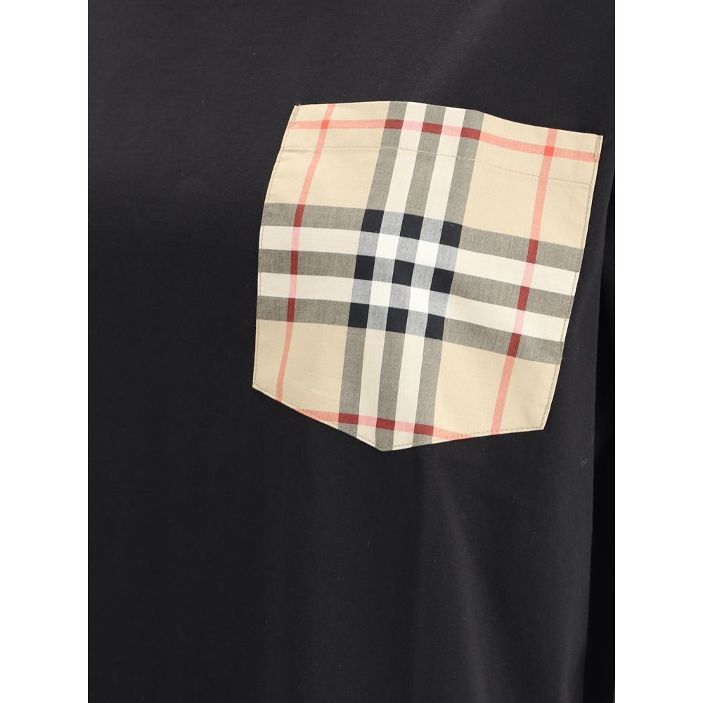 Archive Check t-shirt met zak