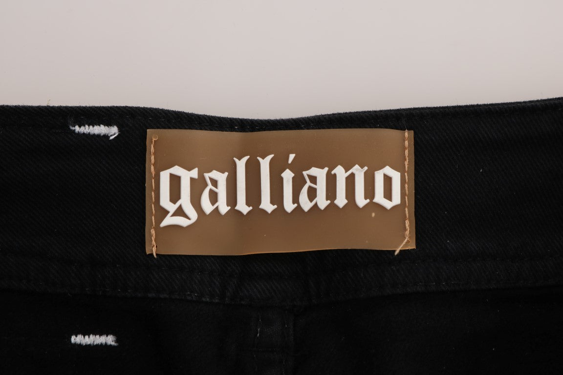 Grijze katoenen stretch jeans met normale pasvorm
