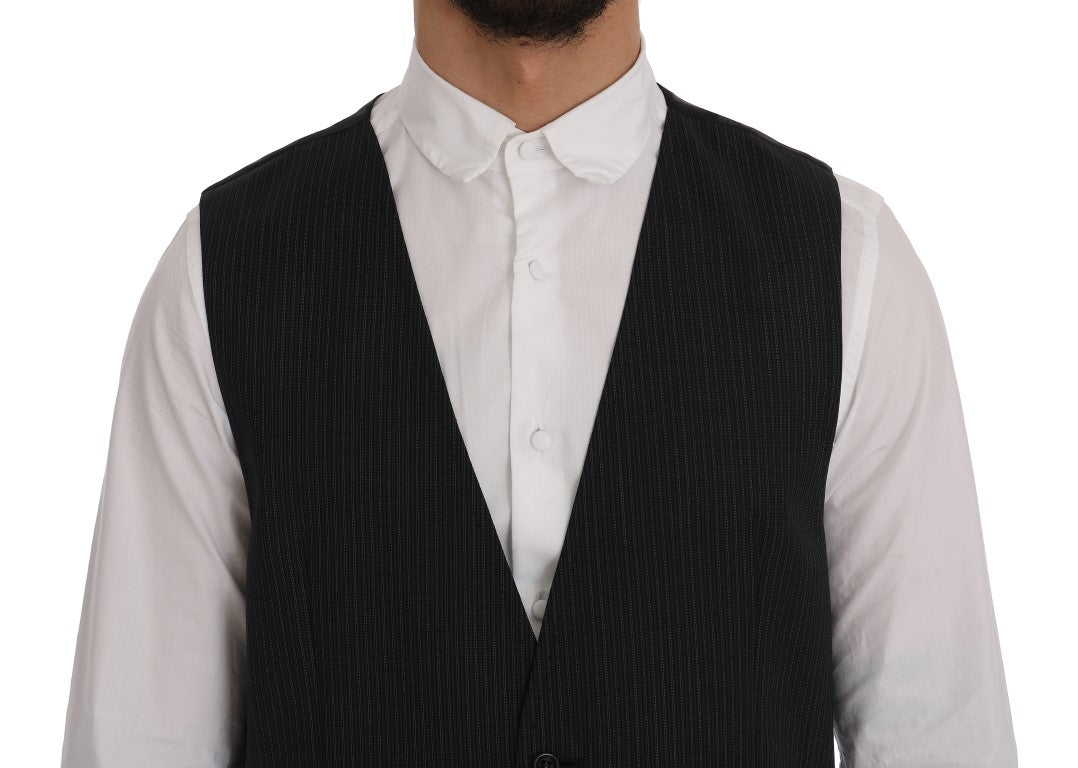 Grijs wollen stretchvest