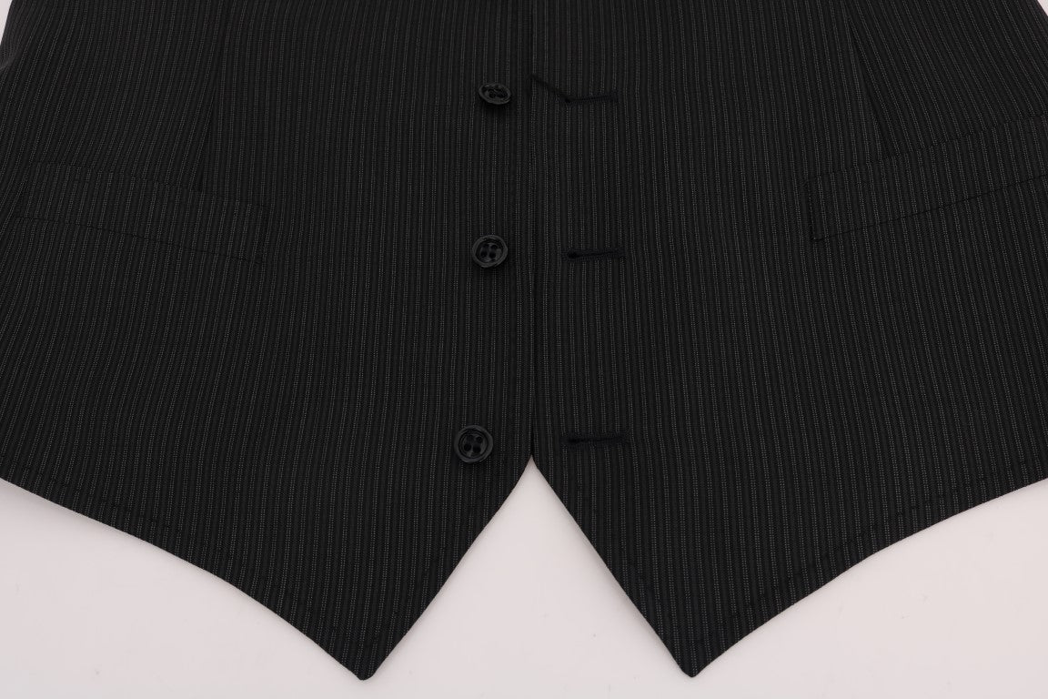 Grijs wollen stretchvest