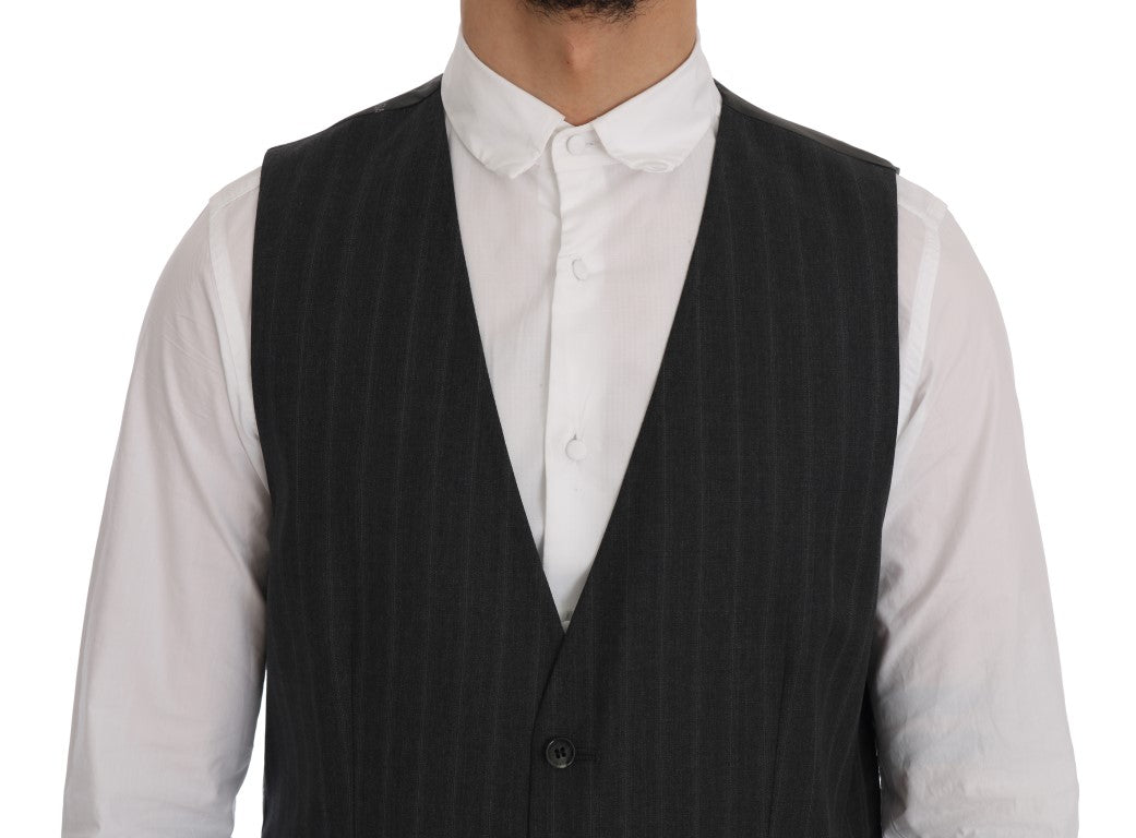 Grijs STAFF wollen stretchvest