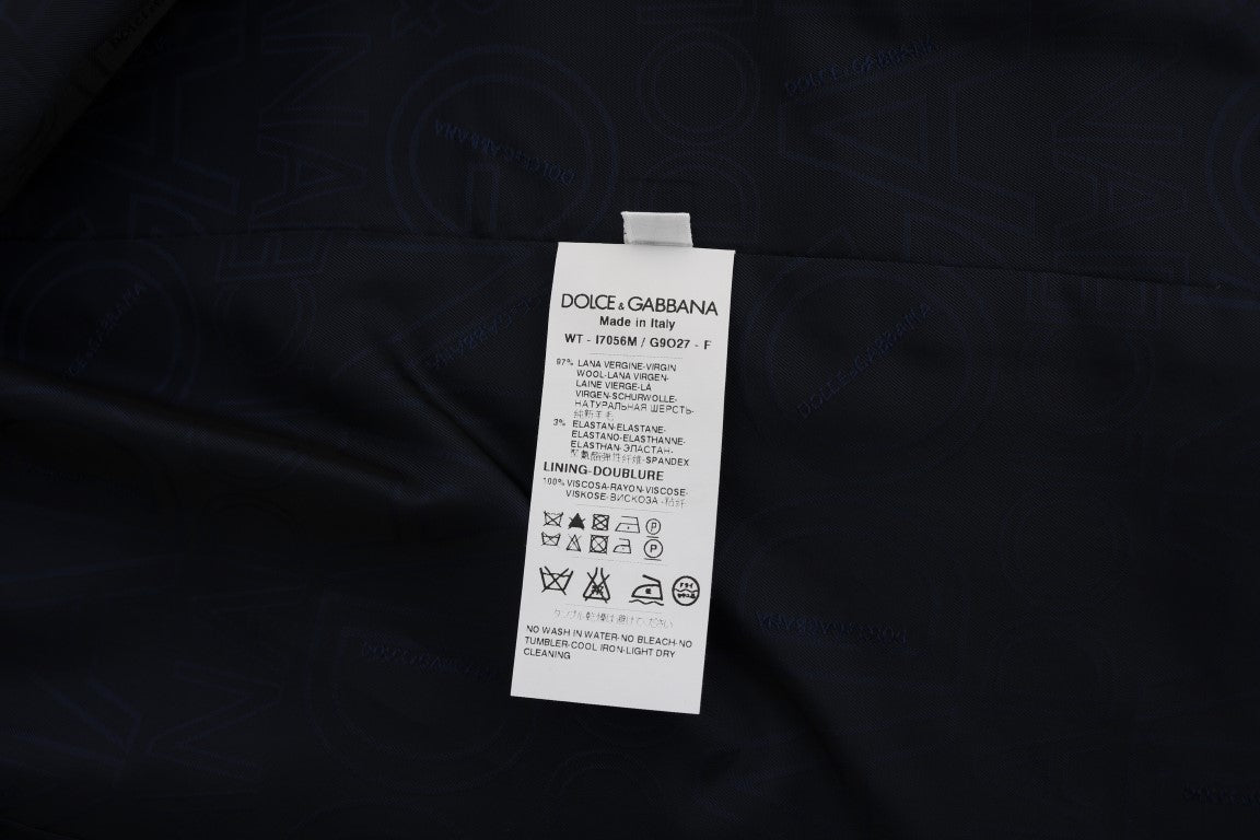 Blauw STAFF wollen stretchvest