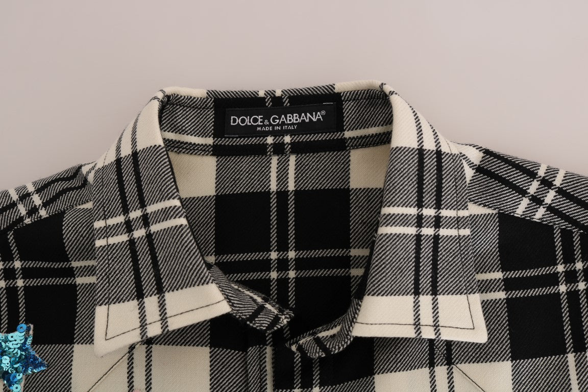 Zwart Wit Sprookjeskristal Shirt