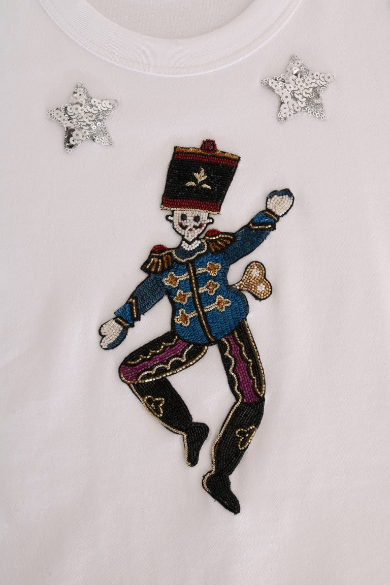 Wit katoenen sprookjes T-shirt