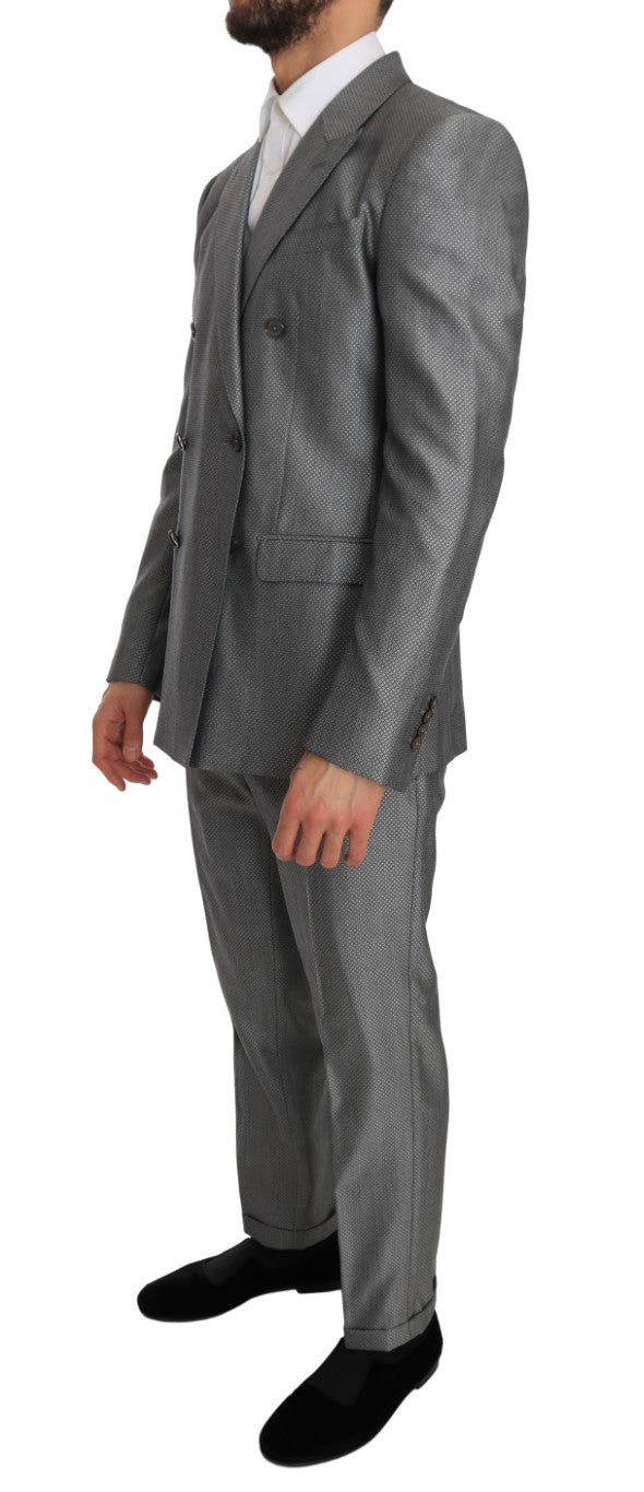 Zwart stretch Crystal Bee slim fit pak