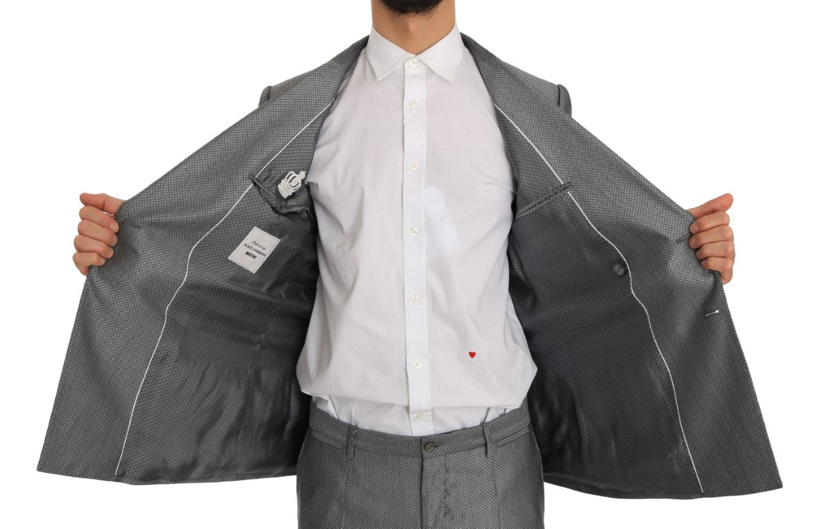 Zwart stretch Crystal Bee slim fit pak