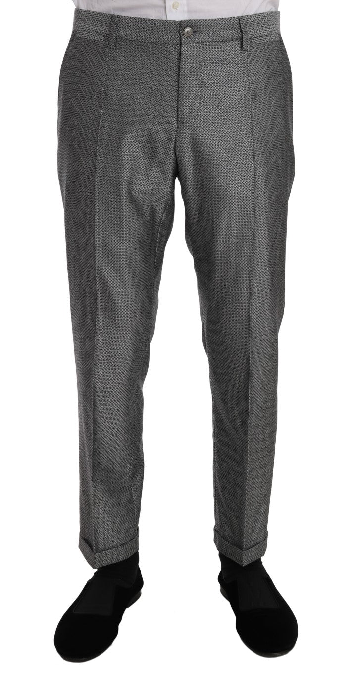 Zwart stretch Crystal Bee slim fit pak