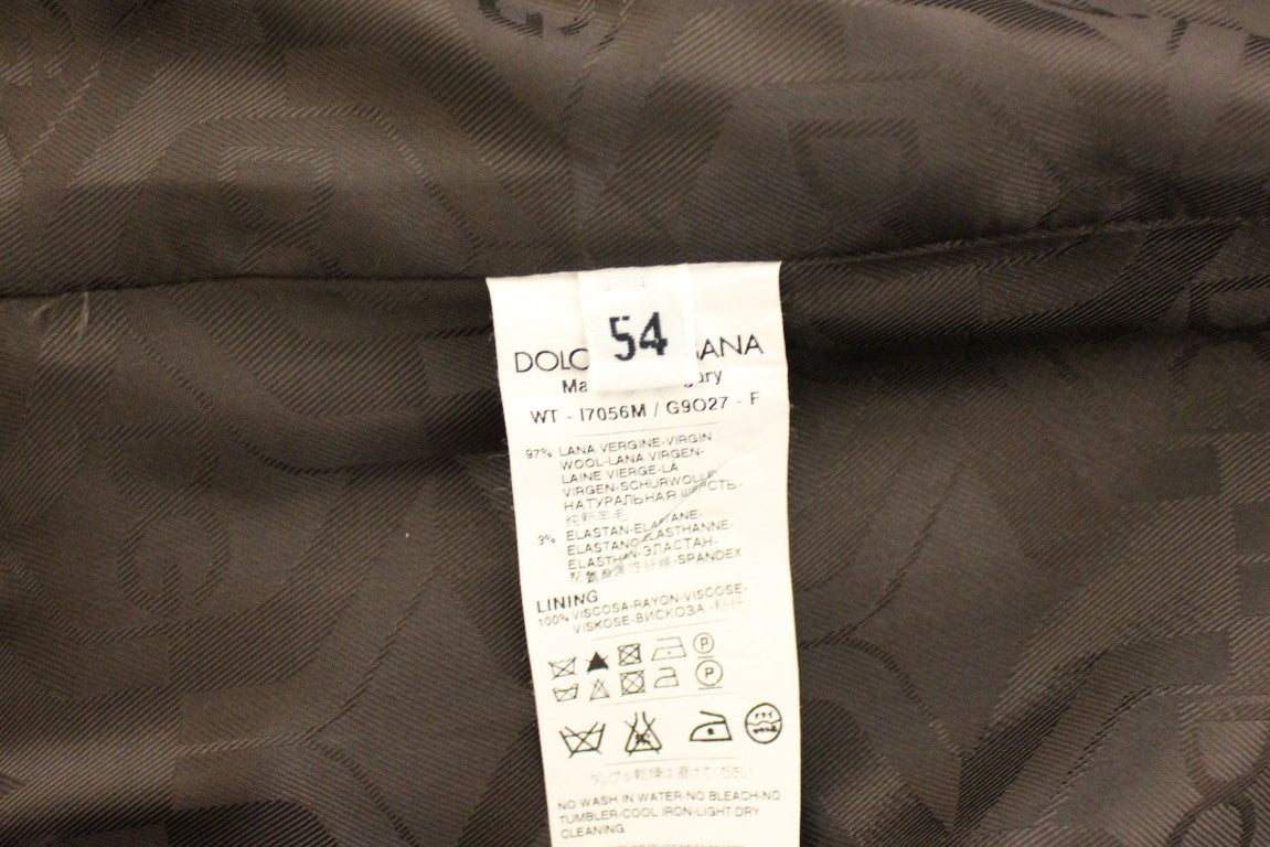 Bruin gestreept stretch vest