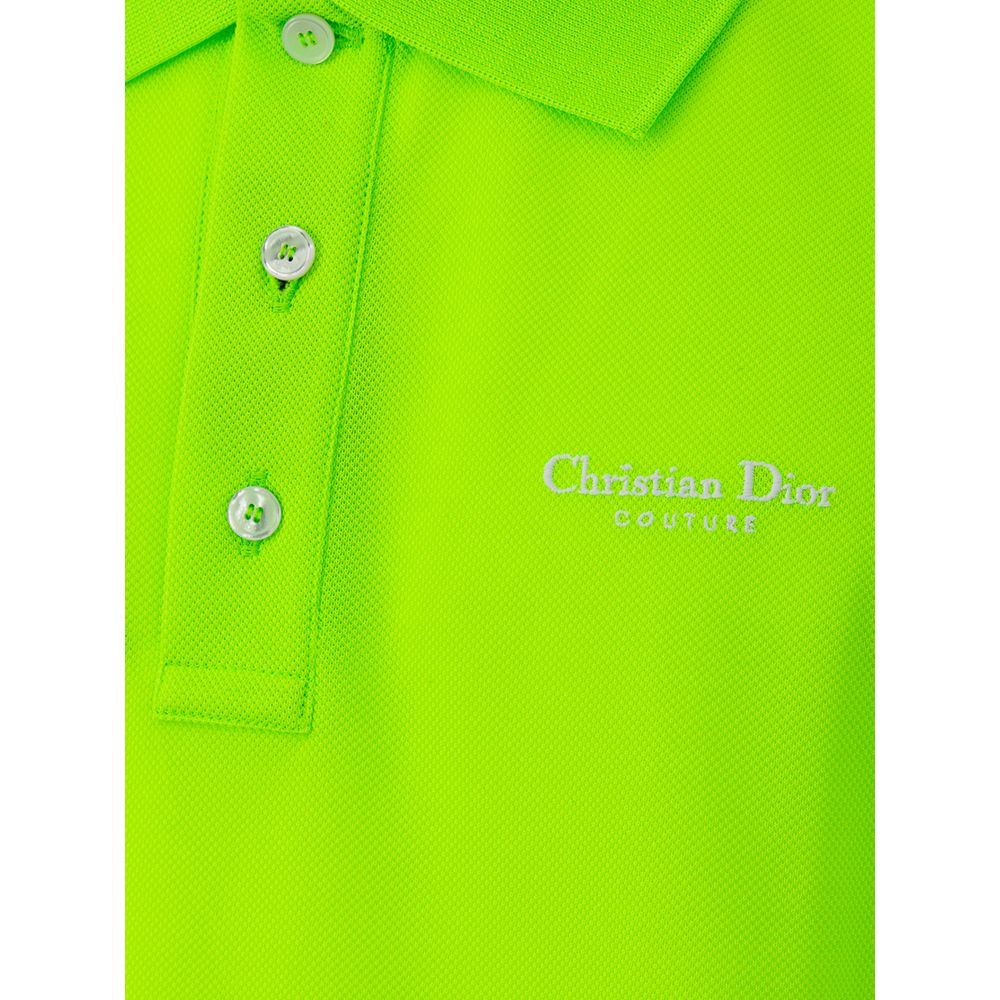 Groen katoenen poloshirt