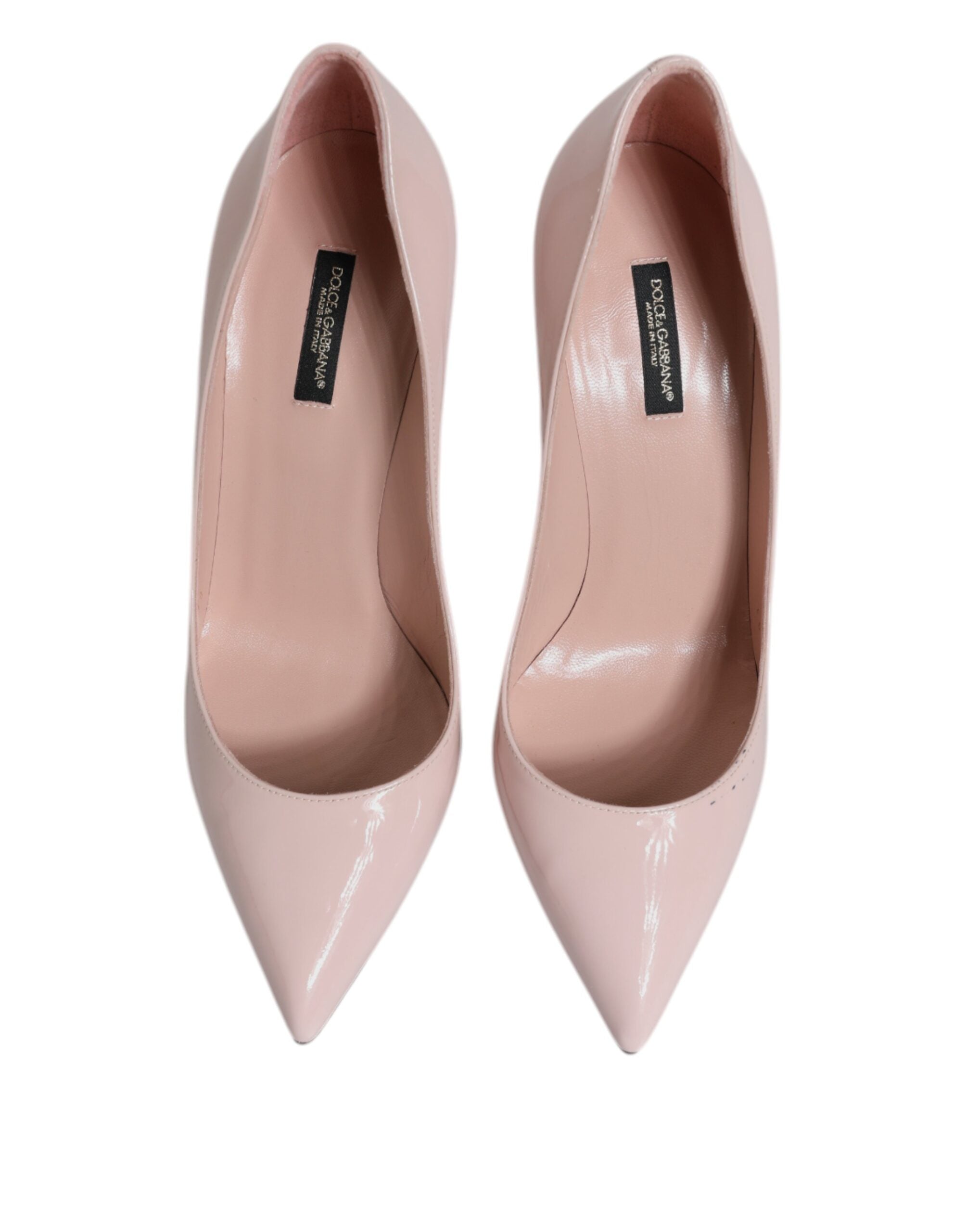 Roze lakleren stilettohak pumps