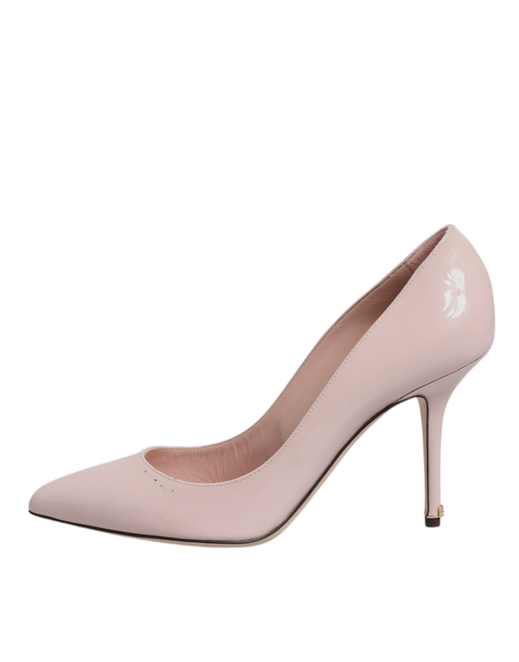 Roze lakleren stilettohak pumps
