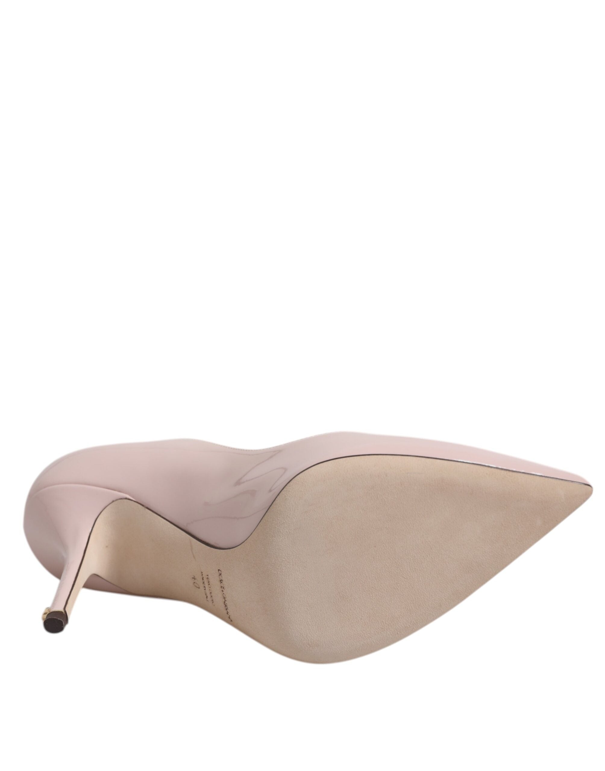 Roze lakleren stilettohak pumps
