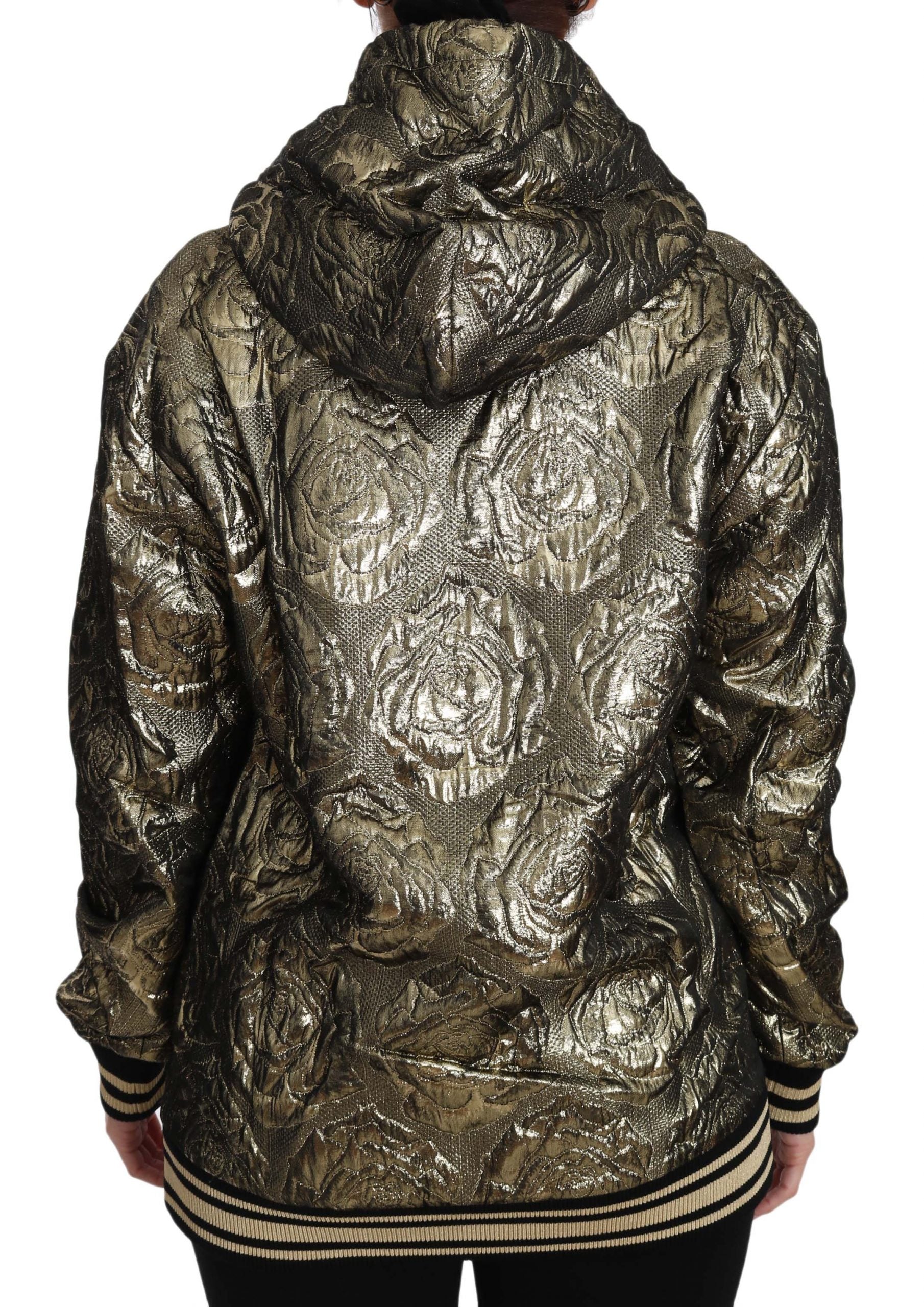 Ik ben de koningin Jaquard gouden sweatshirt hoodie